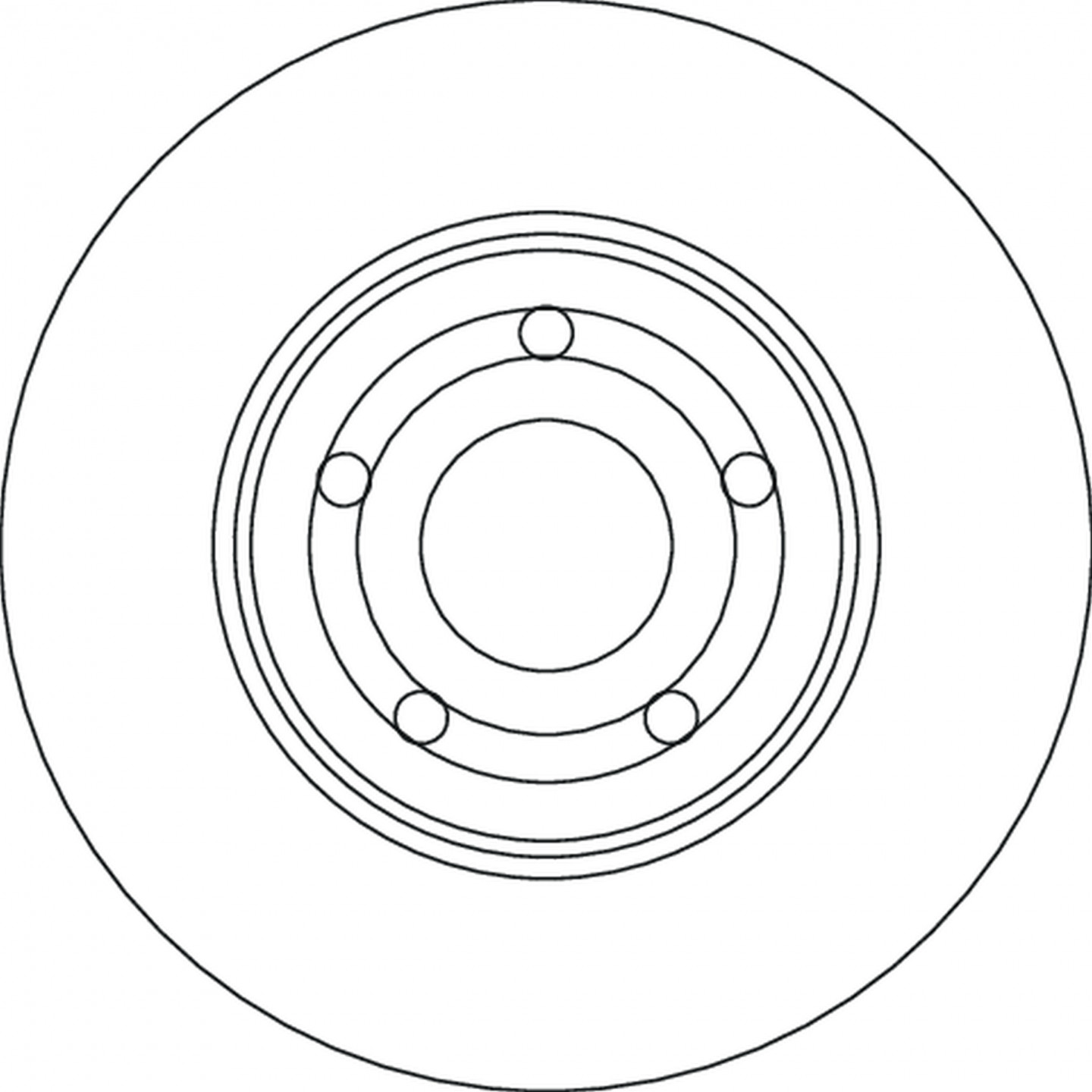 Discofreno TRW DF6708