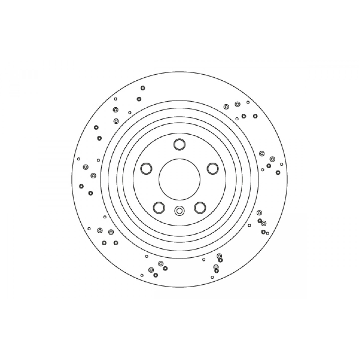 Bremseskive TRW DF6849S