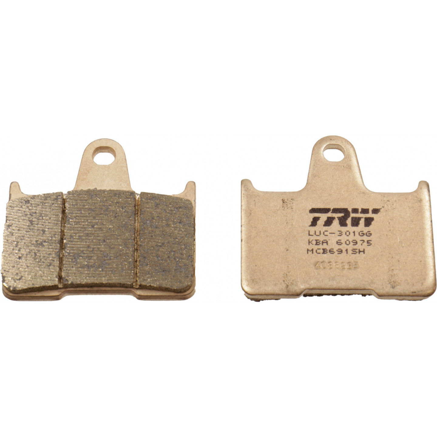 Kit de plaquettes de frein, frein à disque TRW MCB691SH