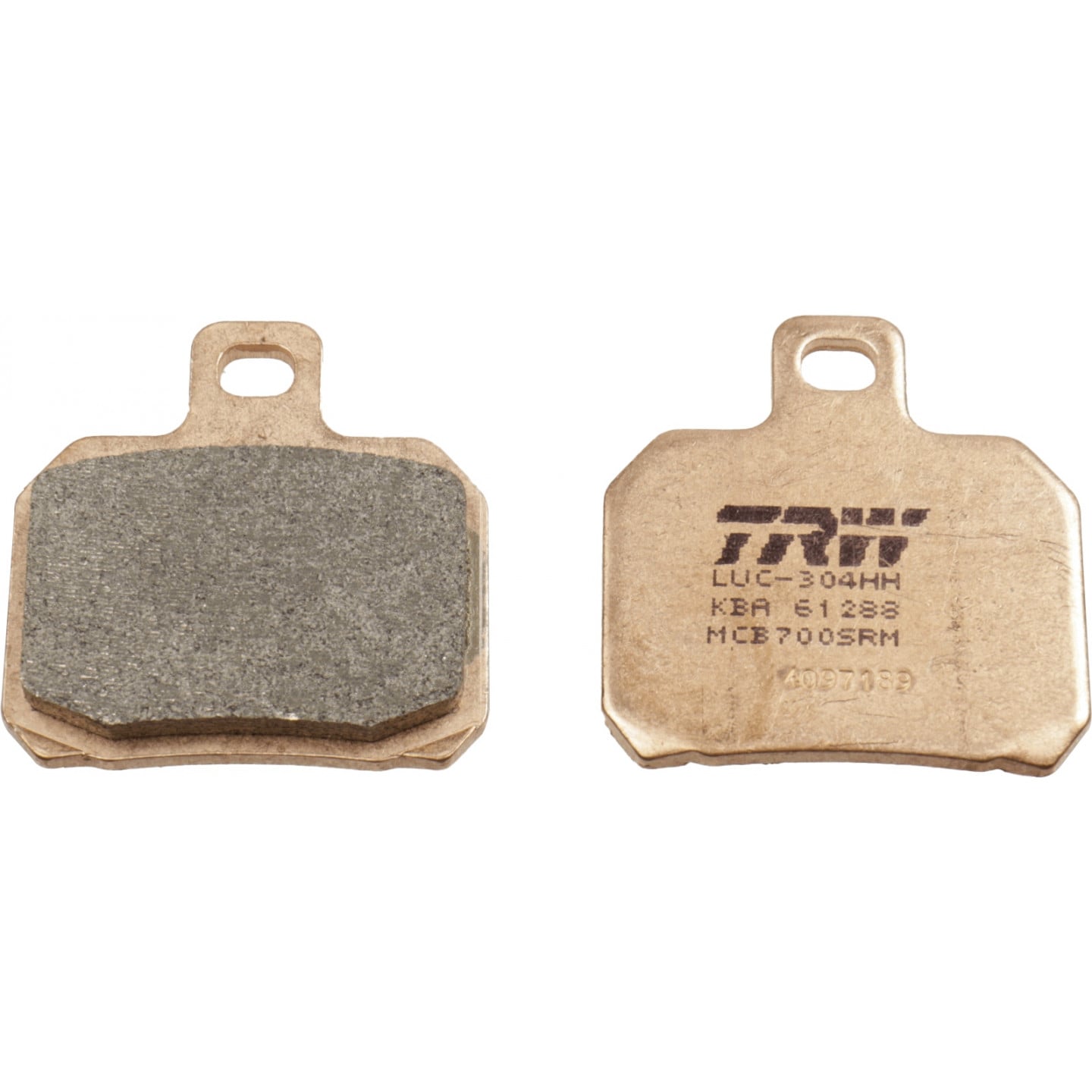 Kit pastiglie freno, Freno a disco TRW MCB700SRM