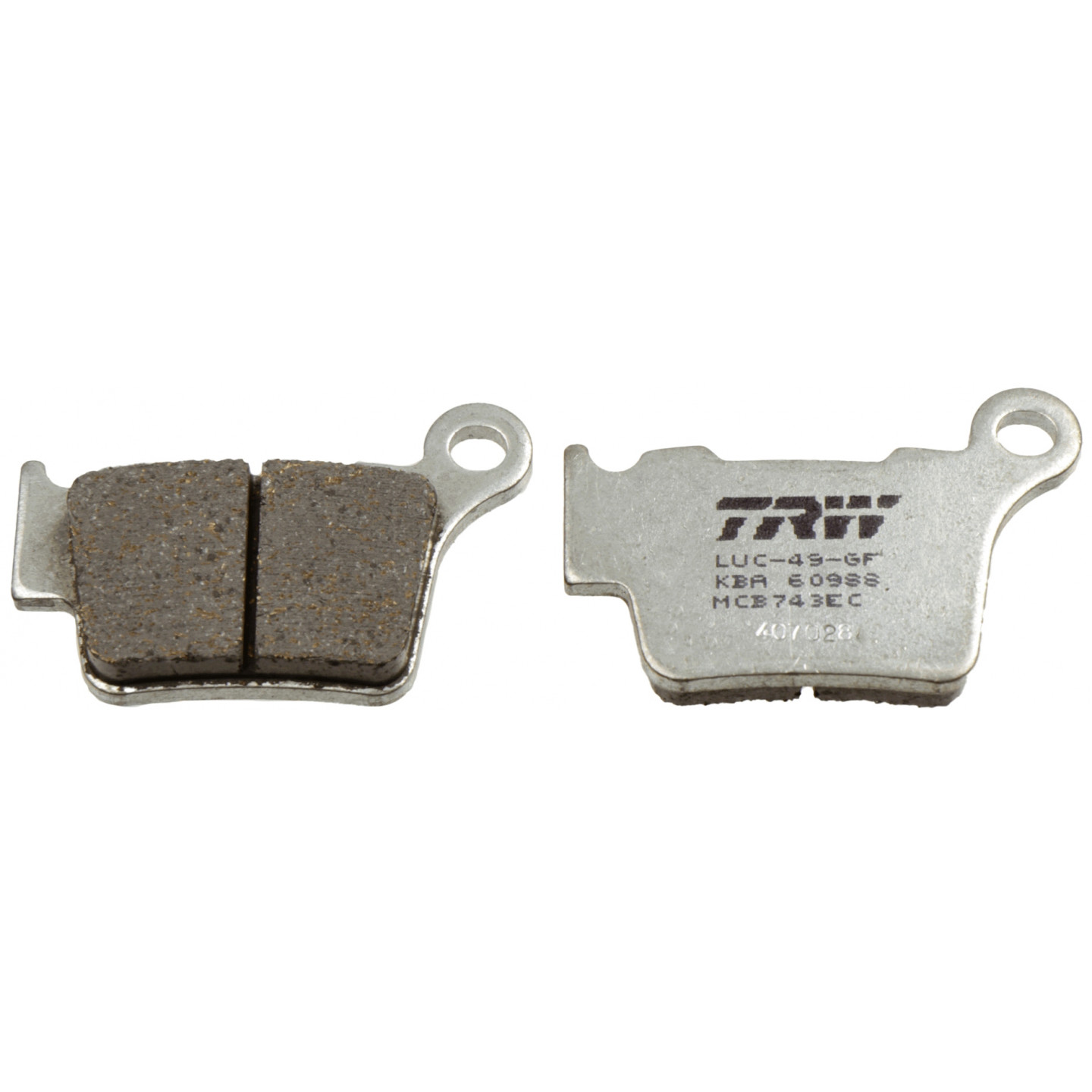 Kit pastiglie freno, Freno a disco TRW MCB743EC