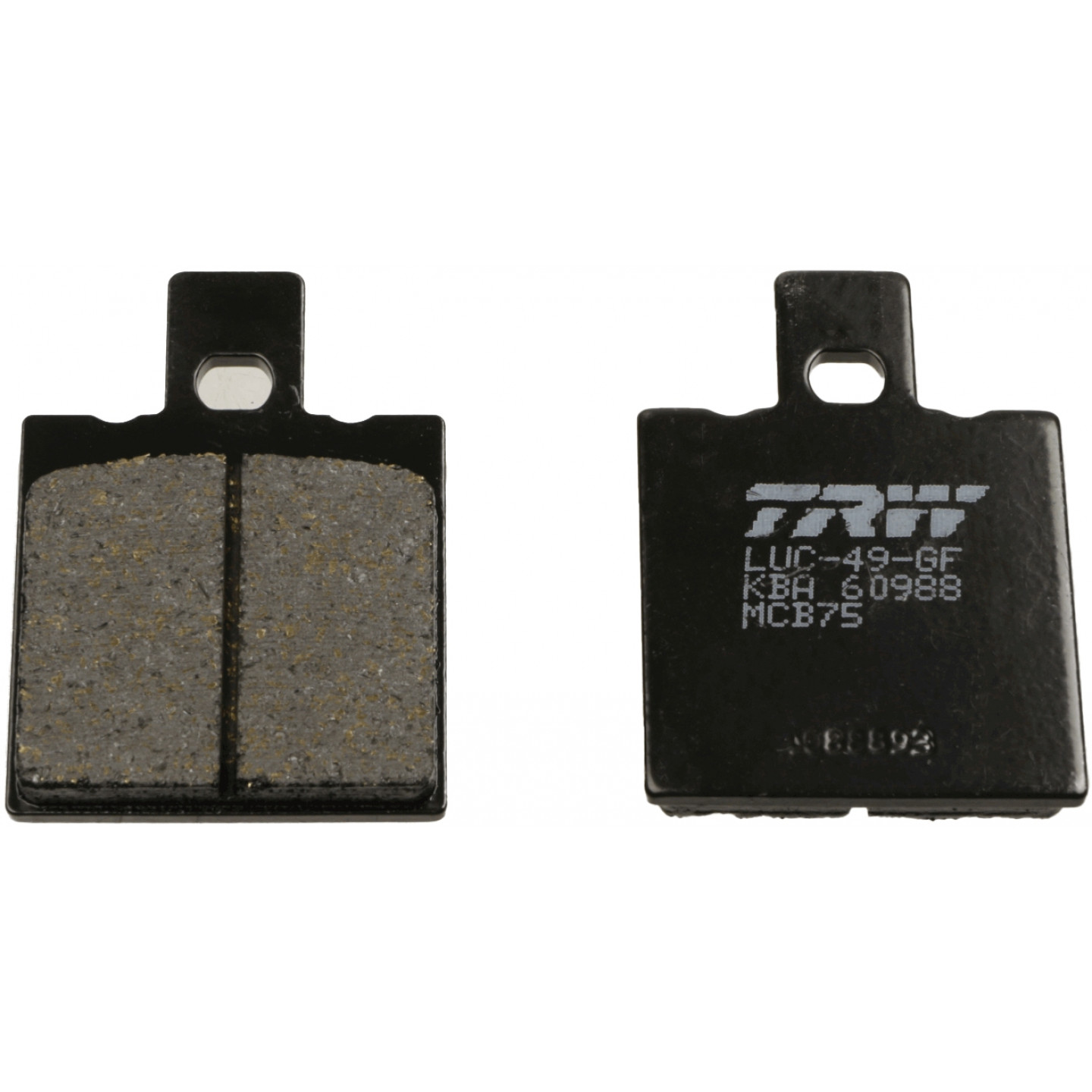 Kit de plaquettes de frein, frein à disque TRW MCB75