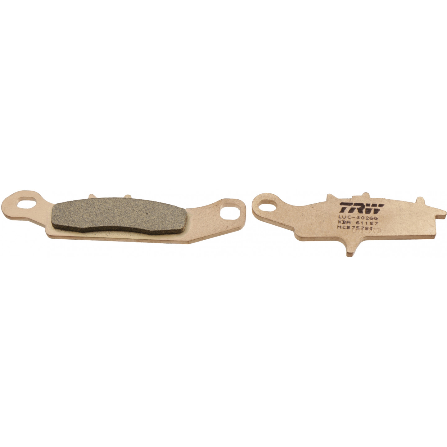 Kit de plaquettes de frein, frein à disque TRW MCB757SI