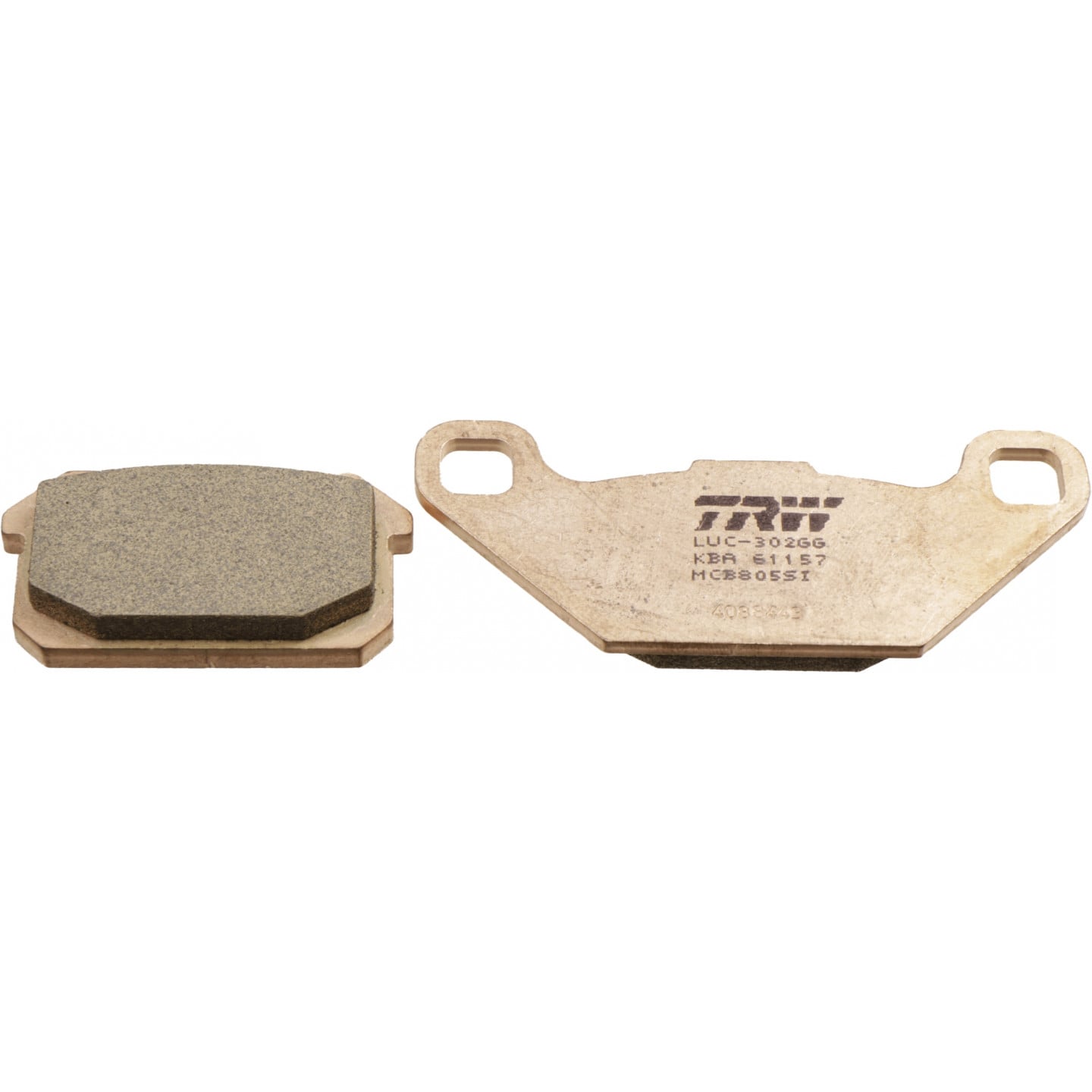 Kit de plaquettes de frein, frein à disque TRW MCB805SI