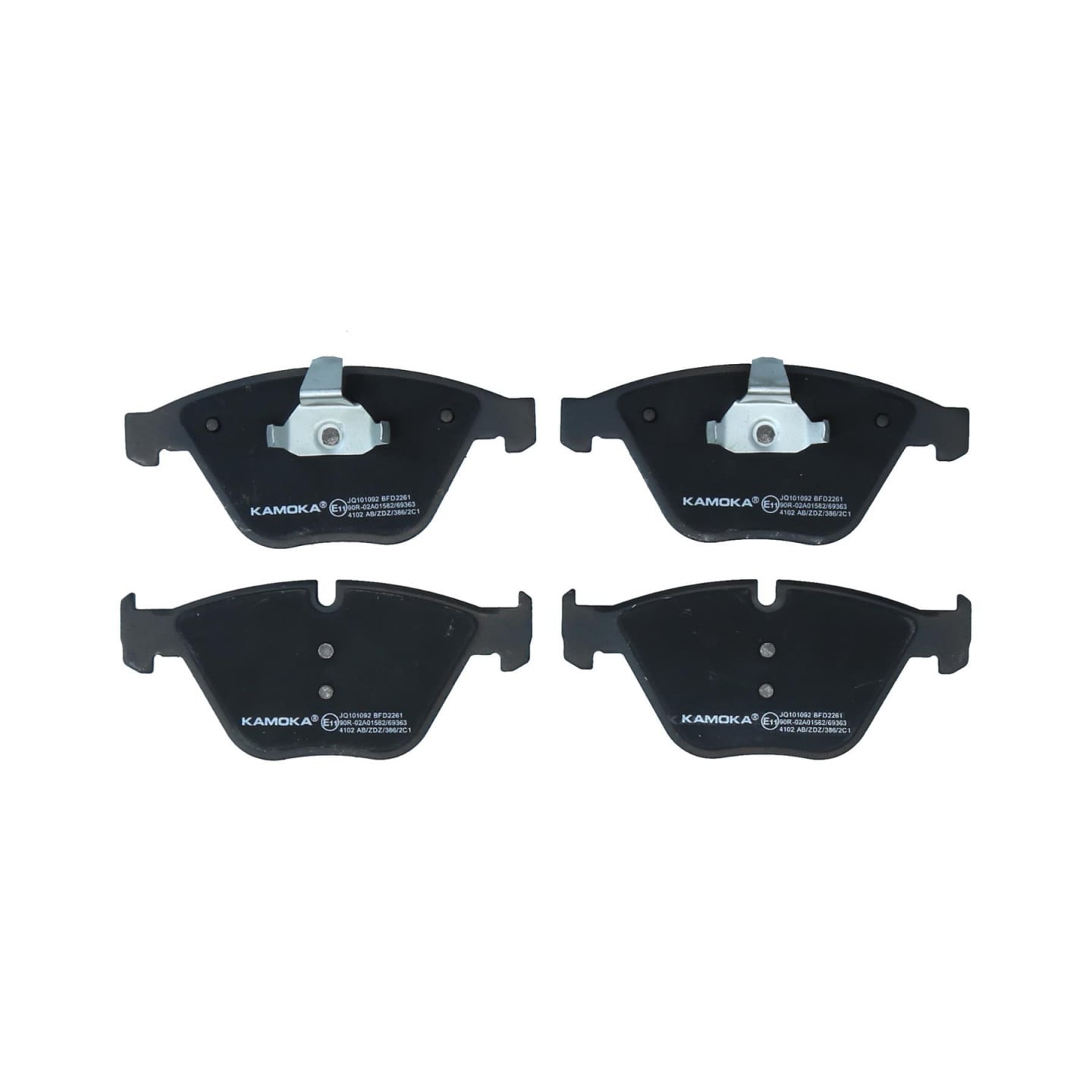 Kit de plaquettes de frein, frein à disque KAMOKA JQ101092