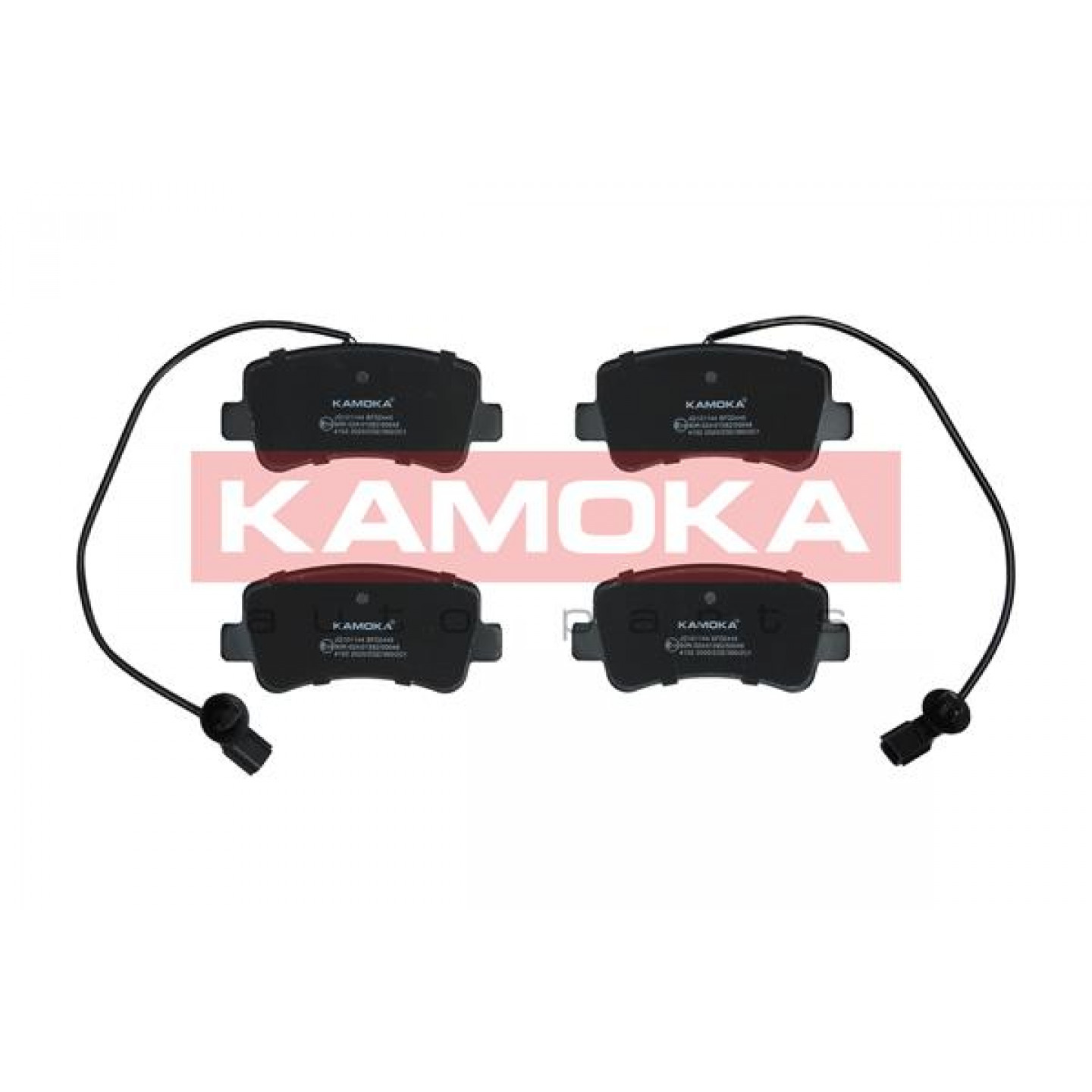 Kit de plaquettes de frein, frein à disque KAMOKA JQ101144