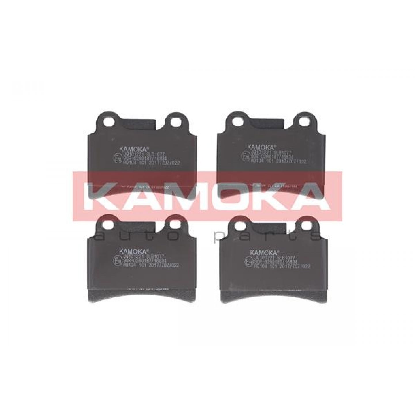 Kit de plaquettes de frein, frein à disque KAMOKA JQ101221