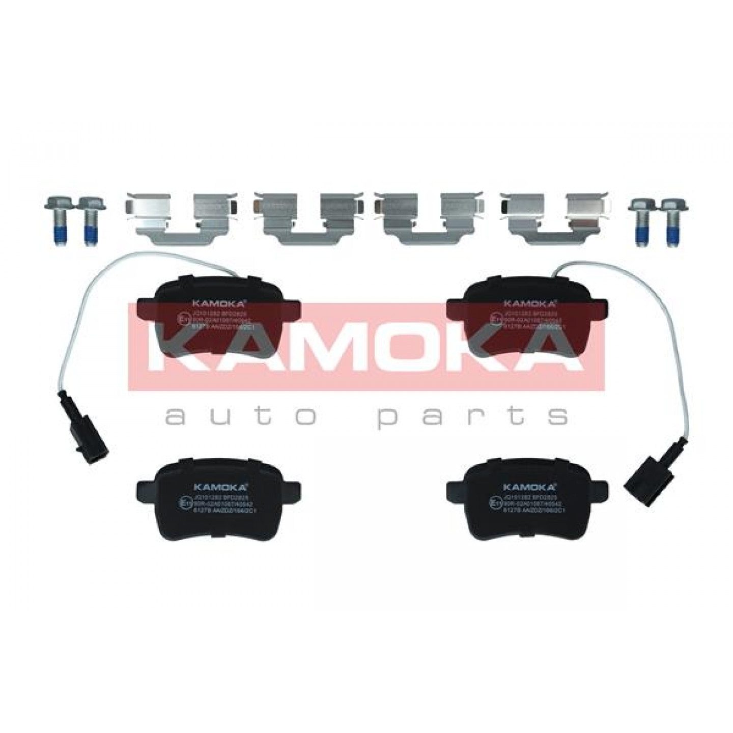 Kit de plaquettes de frein, frein à disque KAMOKA JQ101282