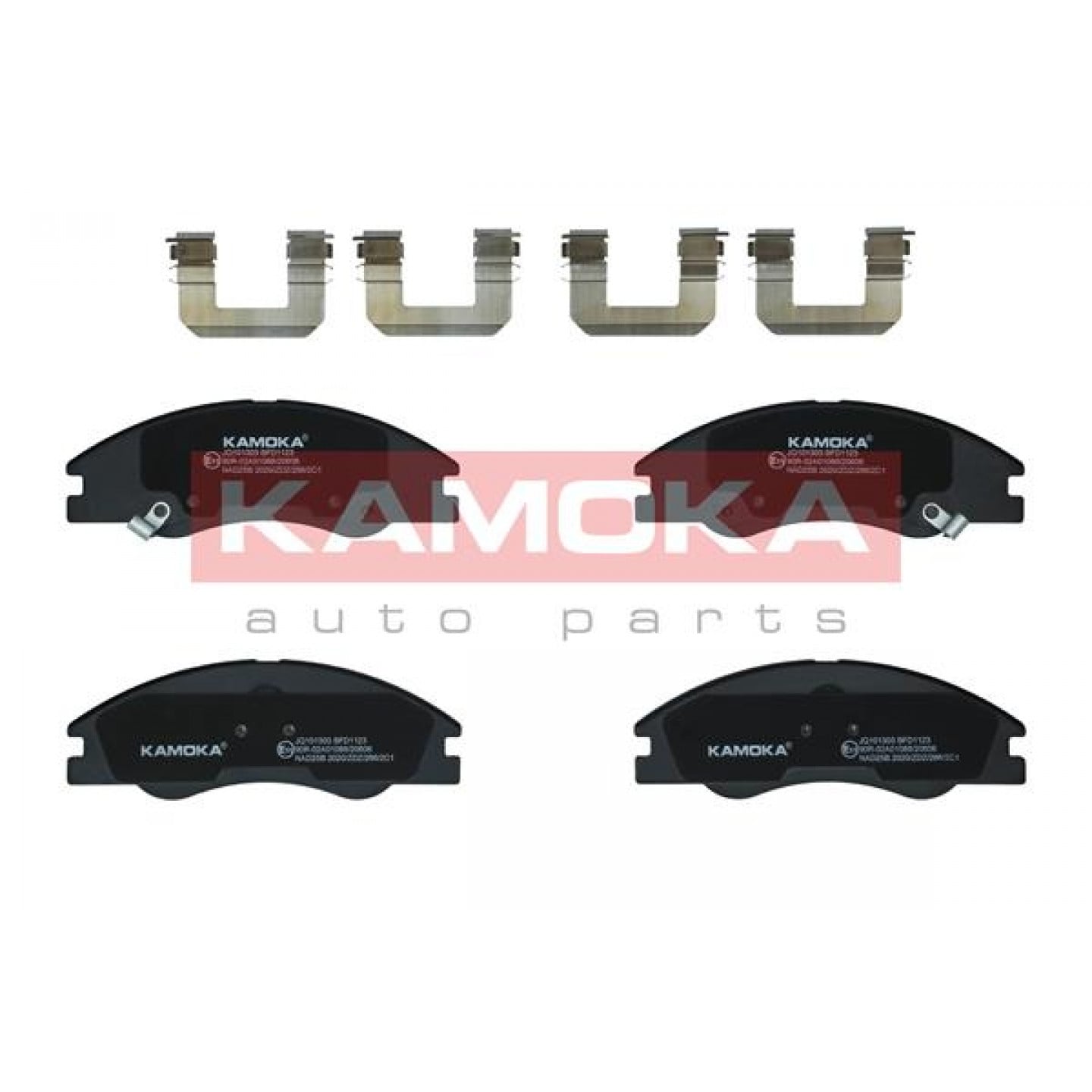 Kit de plaquettes de frein, frein à disque KAMOKA JQ101303