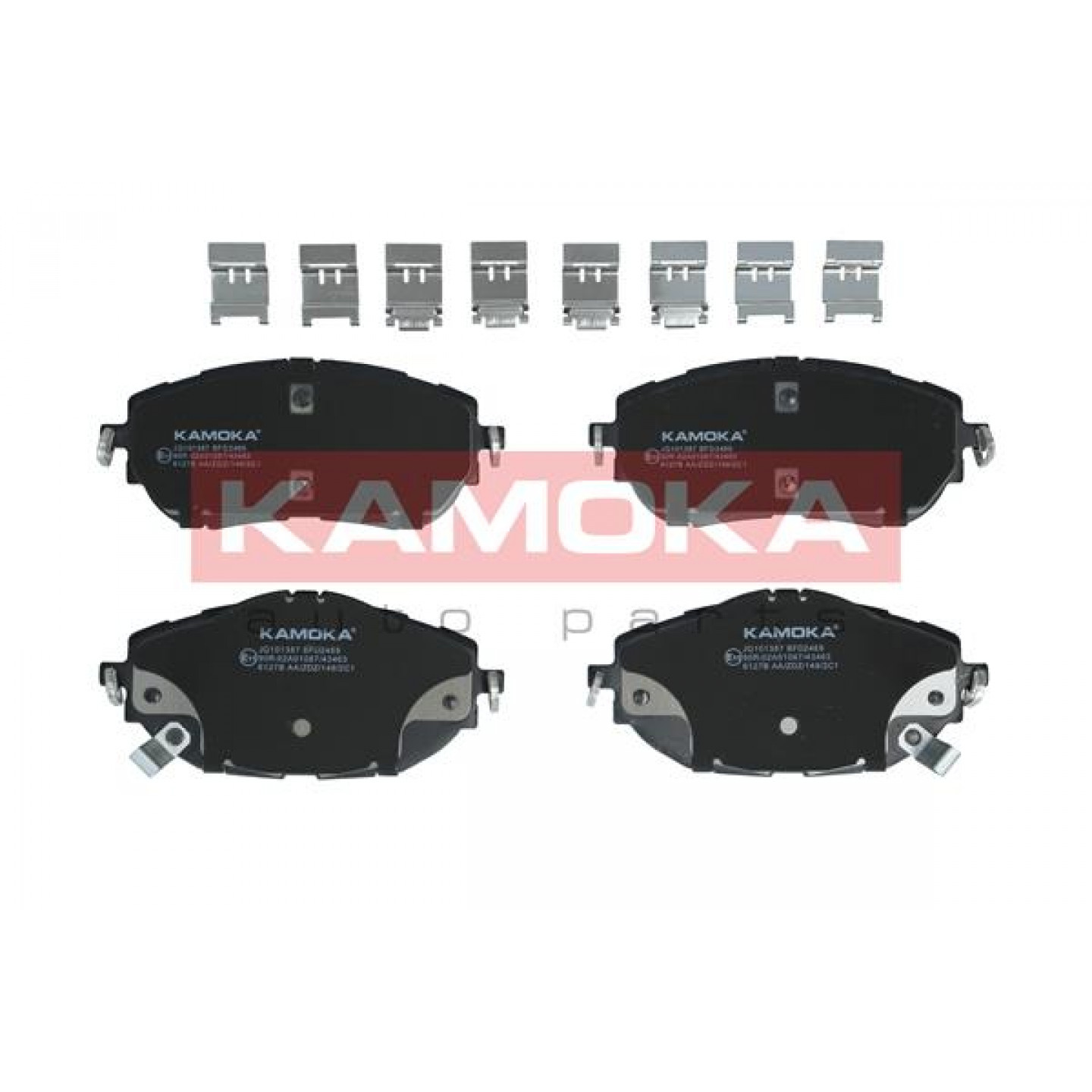 Kit pastiglie freno, Freno a disco KAMOKA JQ101387