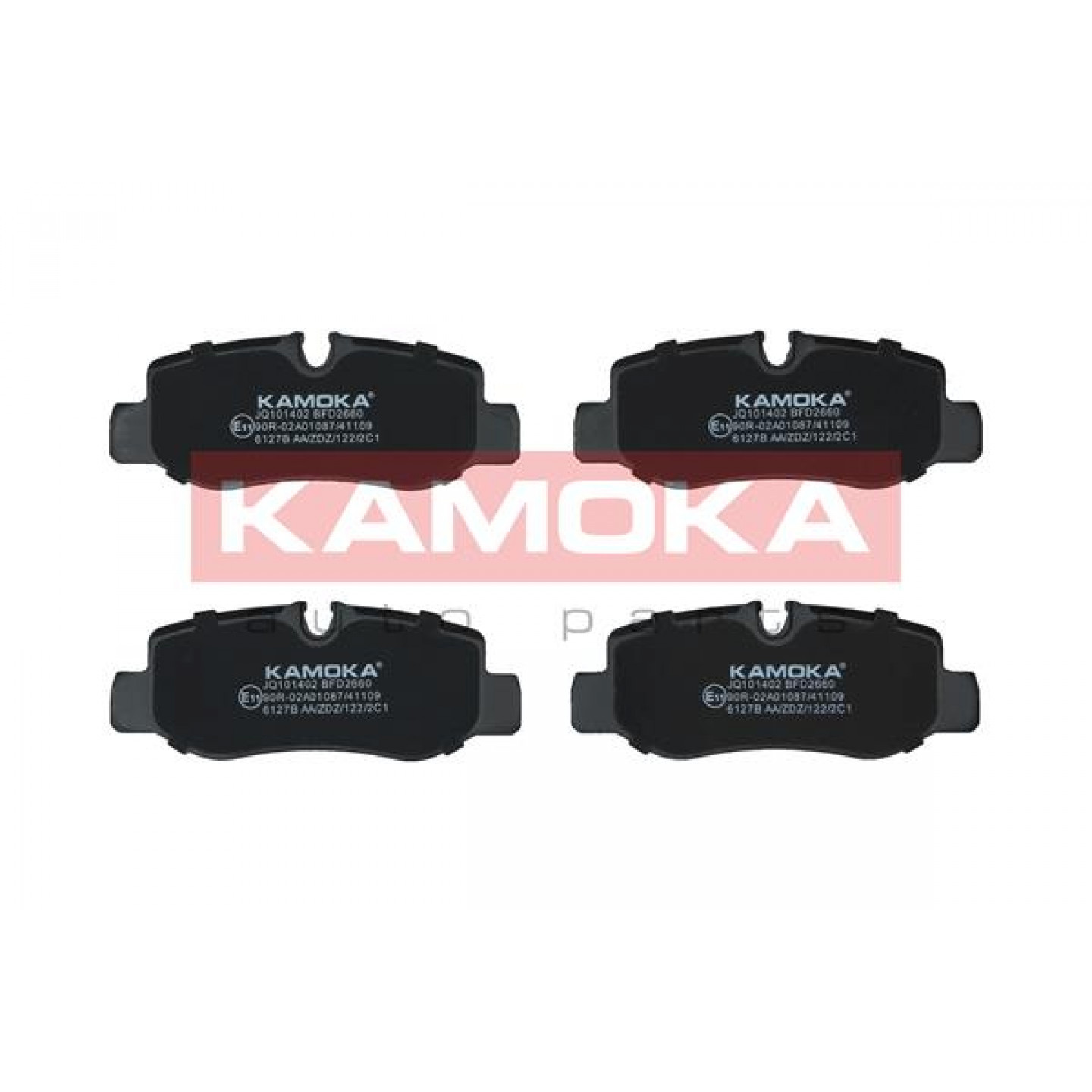 Kit de plaquettes de frein, frein à disque KAMOKA JQ101402