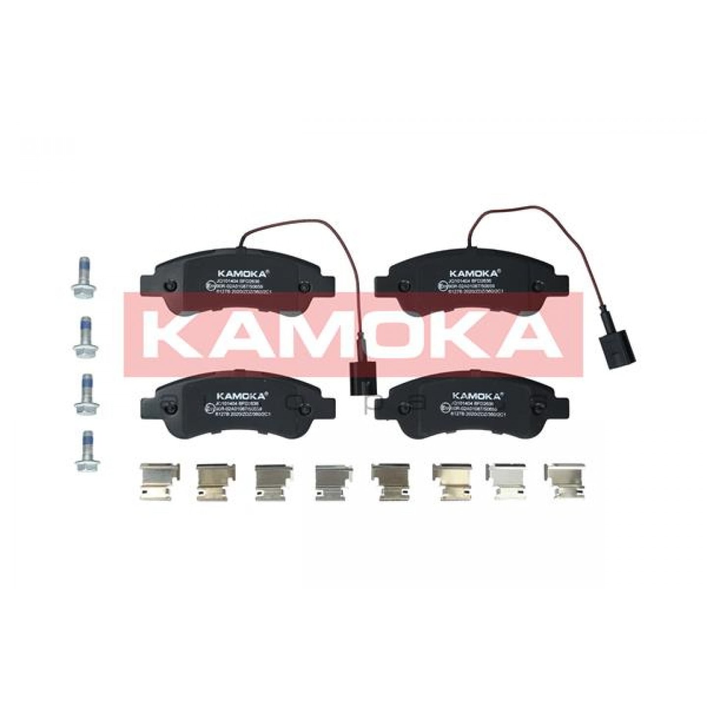 Kit pastiglie freno, Freno a disco KAMOKA JQ101404