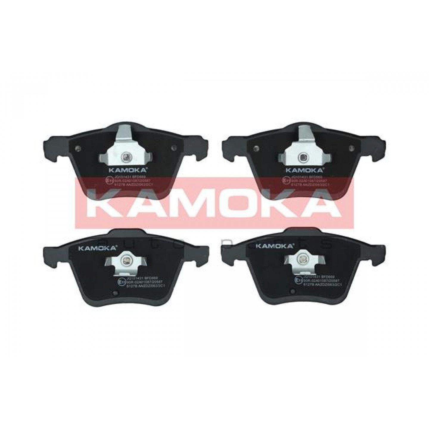 Kit de plaquettes de frein, frein à disque KAMOKA JQ101431