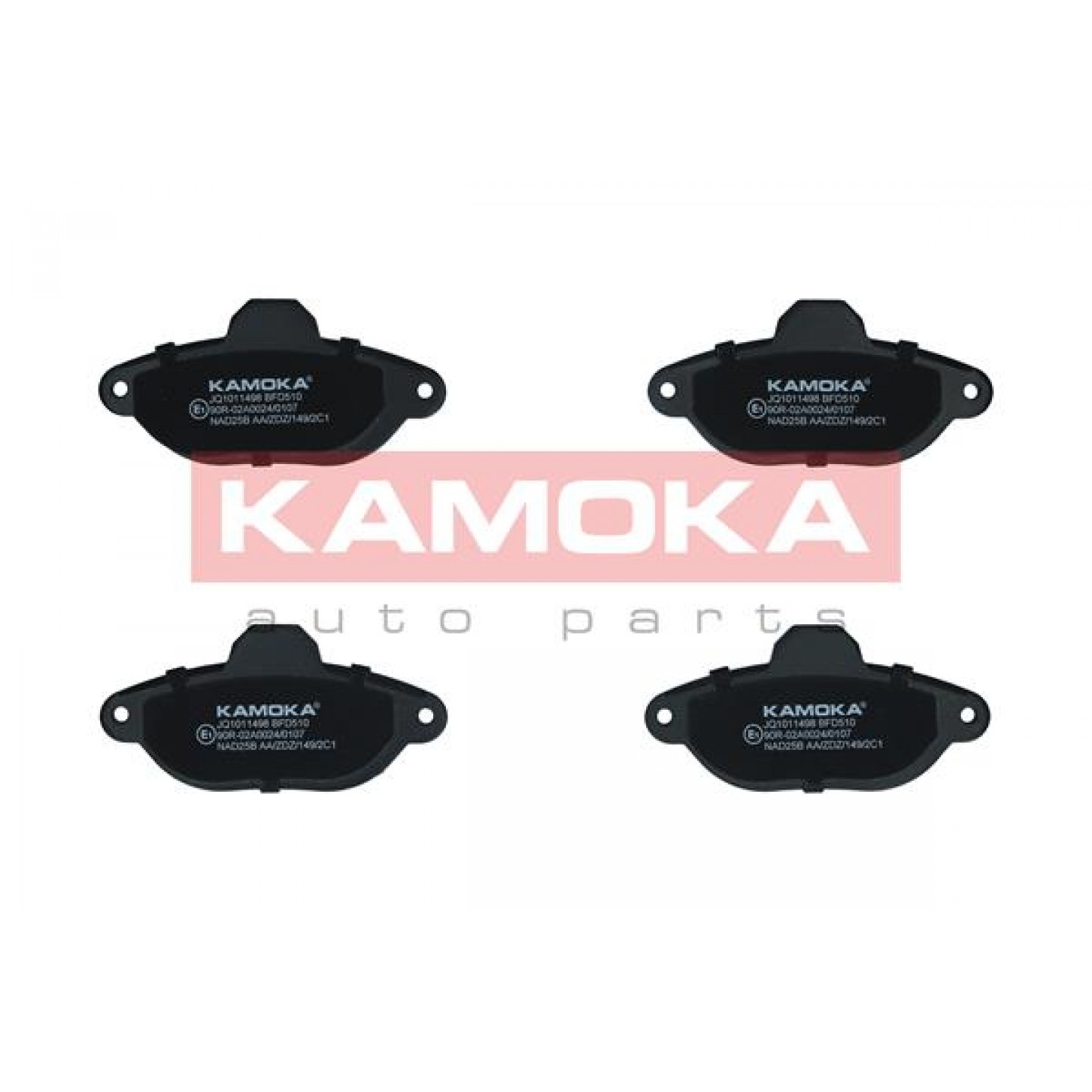 Kit de plaquettes de frein, frein à disque KAMOKA JQ1011498