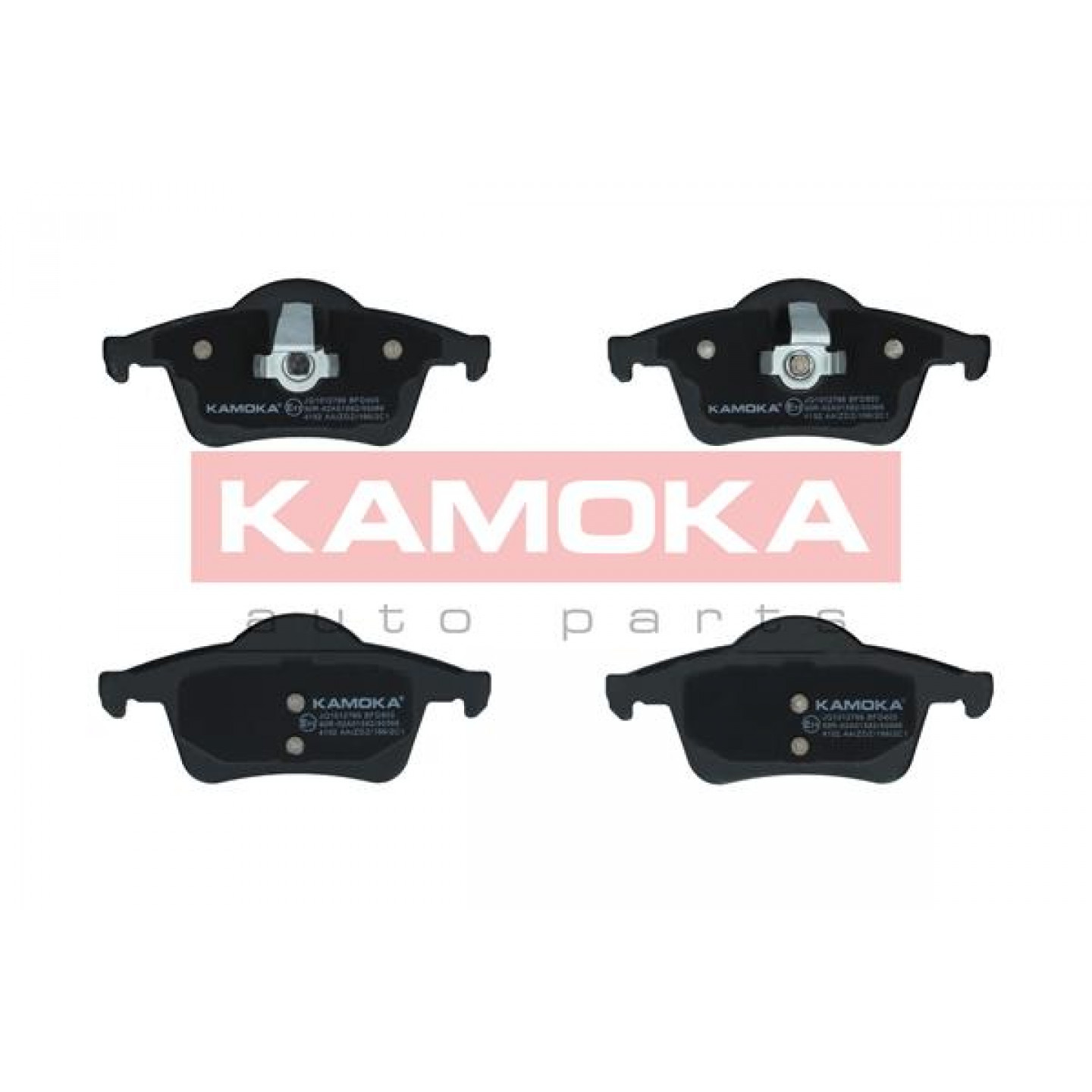 Kit de plaquettes de frein, frein à disque KAMOKA JQ1012766