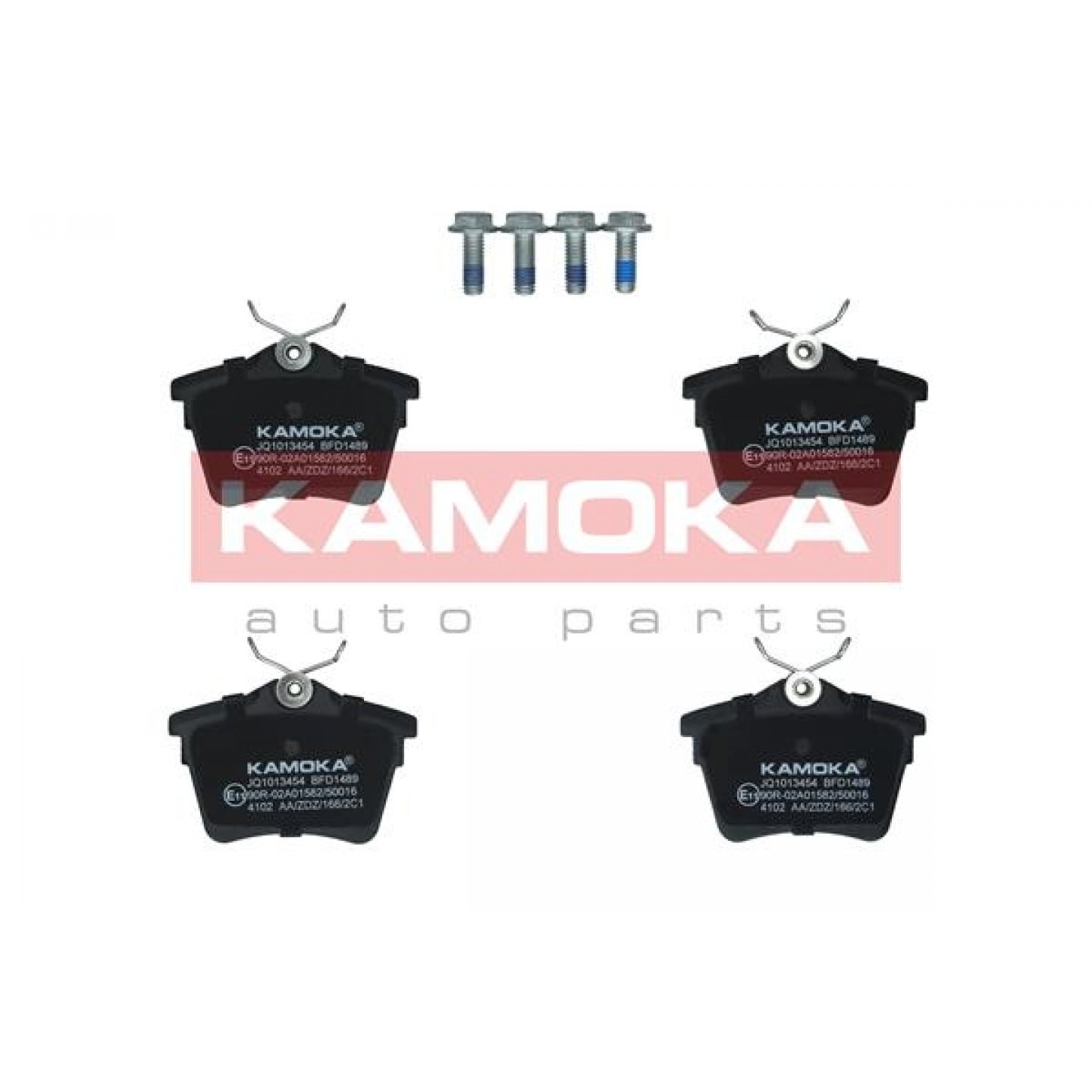 Kit de plaquettes de frein, frein à disque KAMOKA JQ1013454