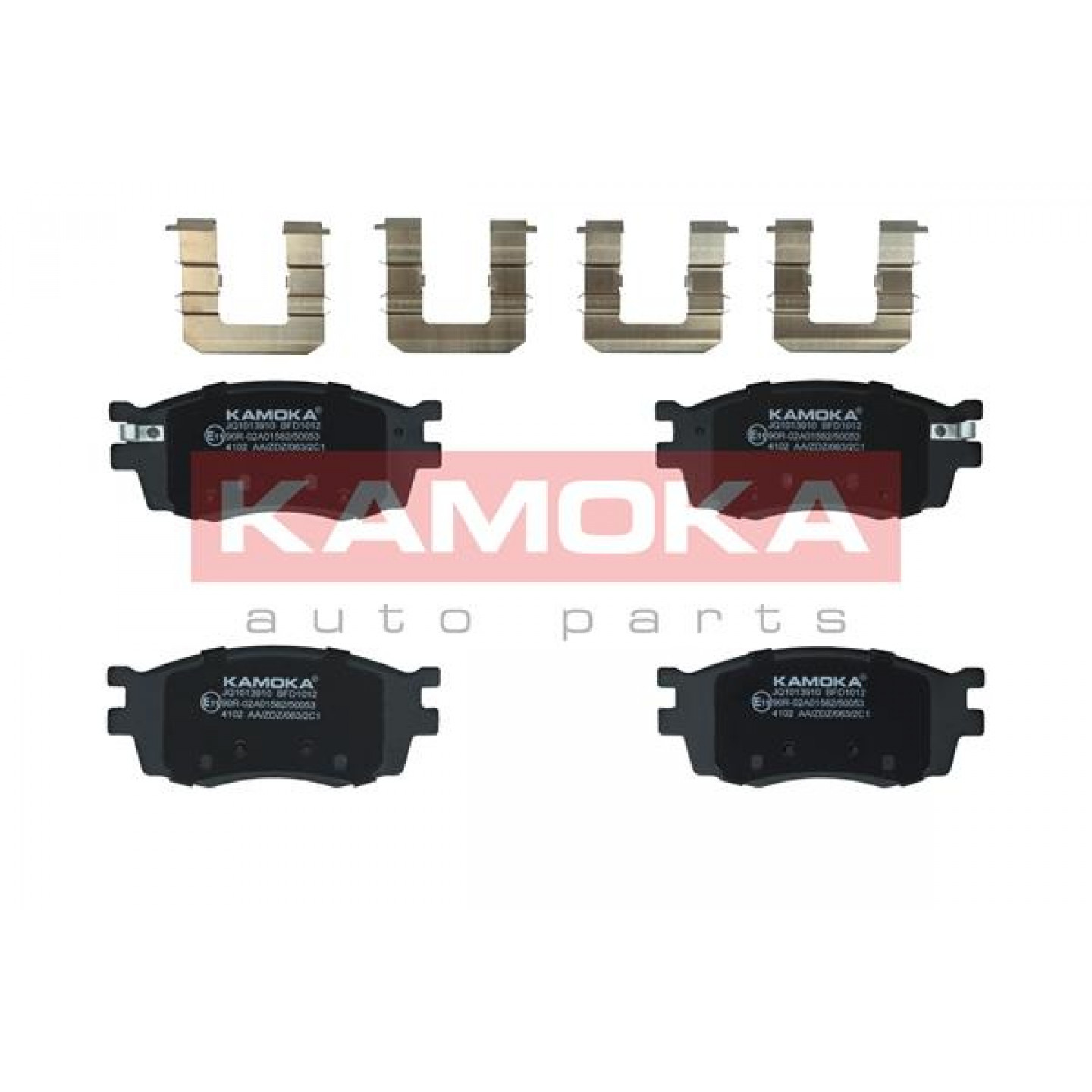 Kit de plaquettes de frein, frein à disque KAMOKA JQ1013910
