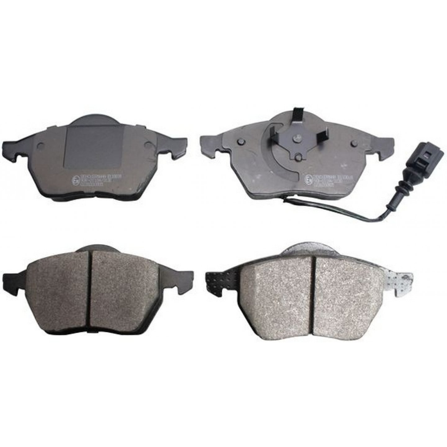 Kit de plaquettes de frein, frein à disque DENCKERMANN B110039