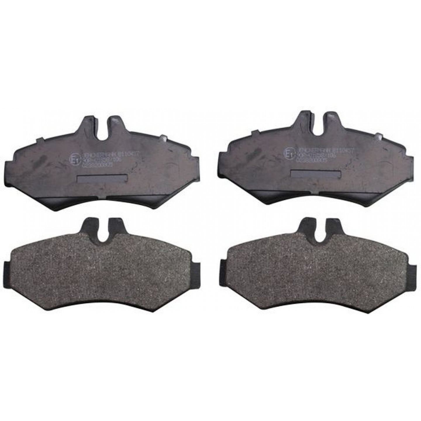 Kit pastiglie freno, Freno a disco DENCKERMANN B110457
