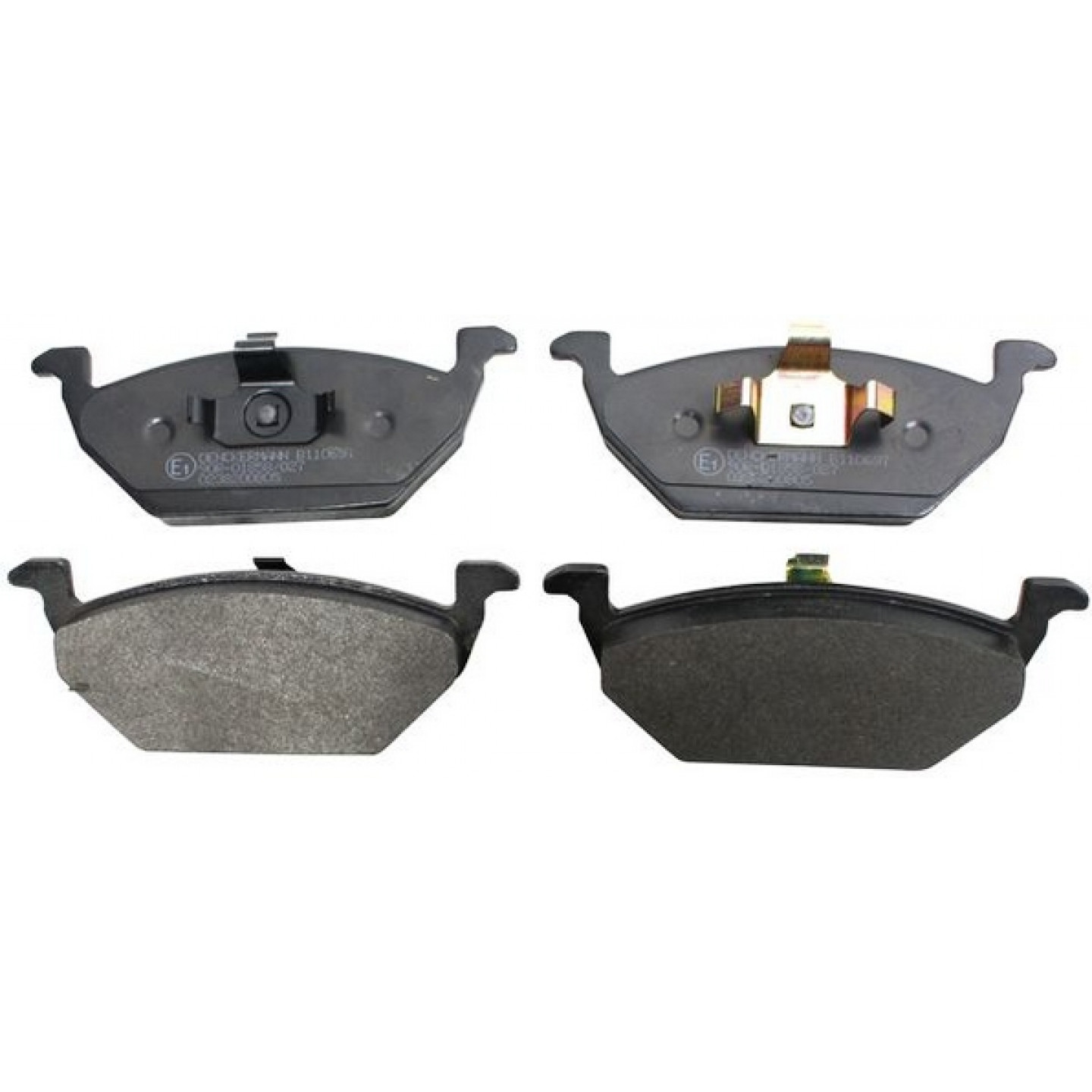 Kit de plaquettes de frein, frein à disque DENCKERMANN B110697