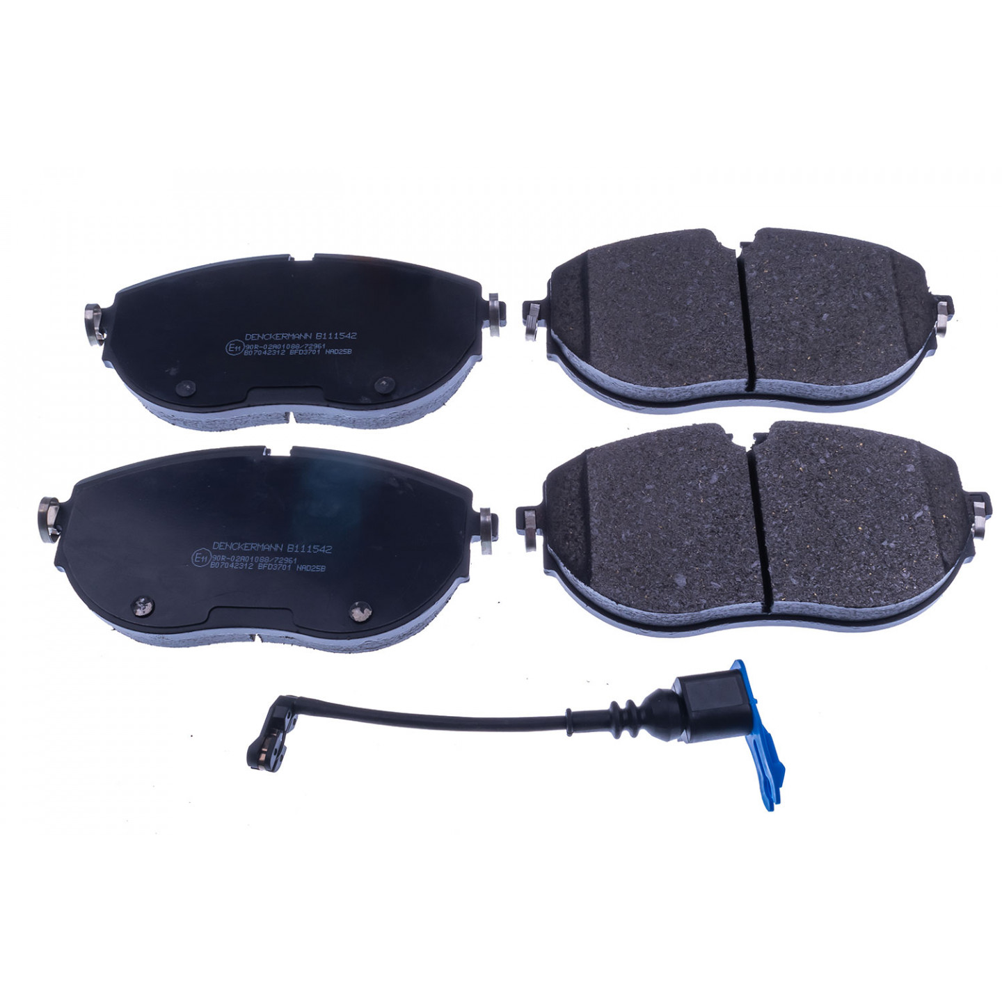 Kit pastiglie freno, Freno a disco DENCKERMANN B111542
