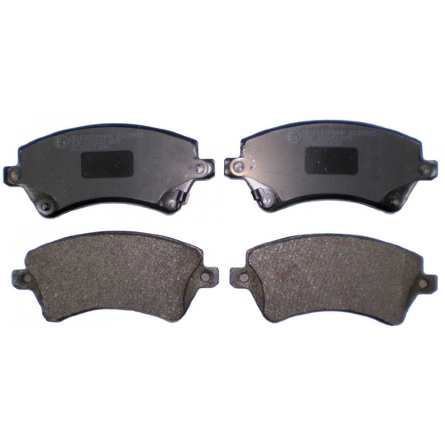 Kit pastiglie freno, Freno a disco DENCKERMANN B110915