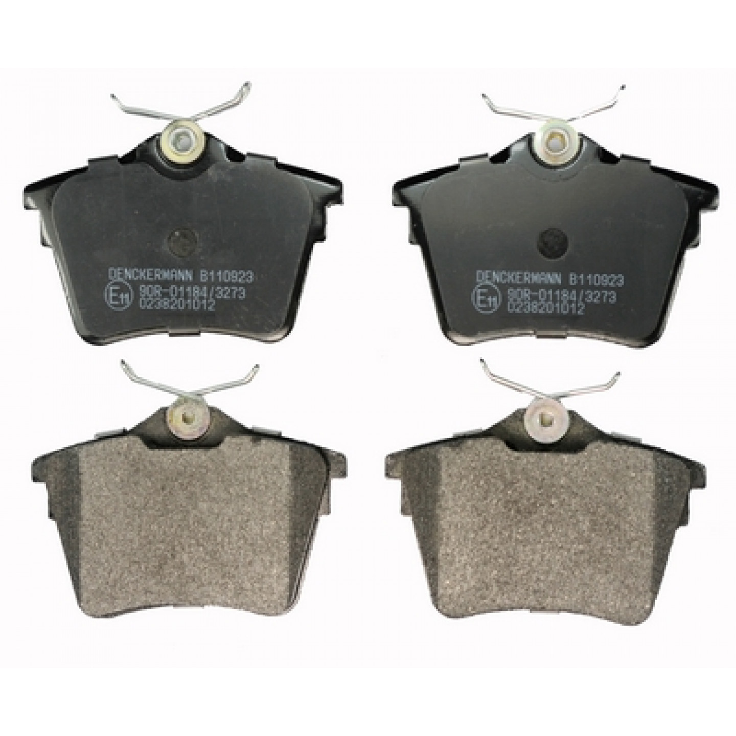 Kit pastiglie freno, Freno a disco DENCKERMANN B110923