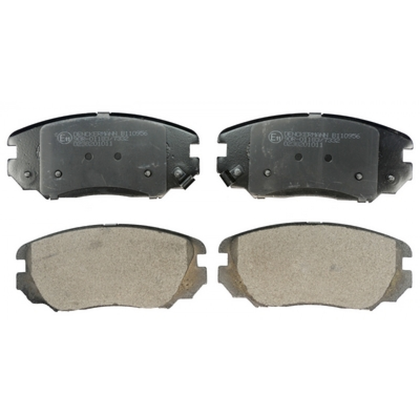 Kit pastiglie freno, Freno a disco DENCKERMANN B110956