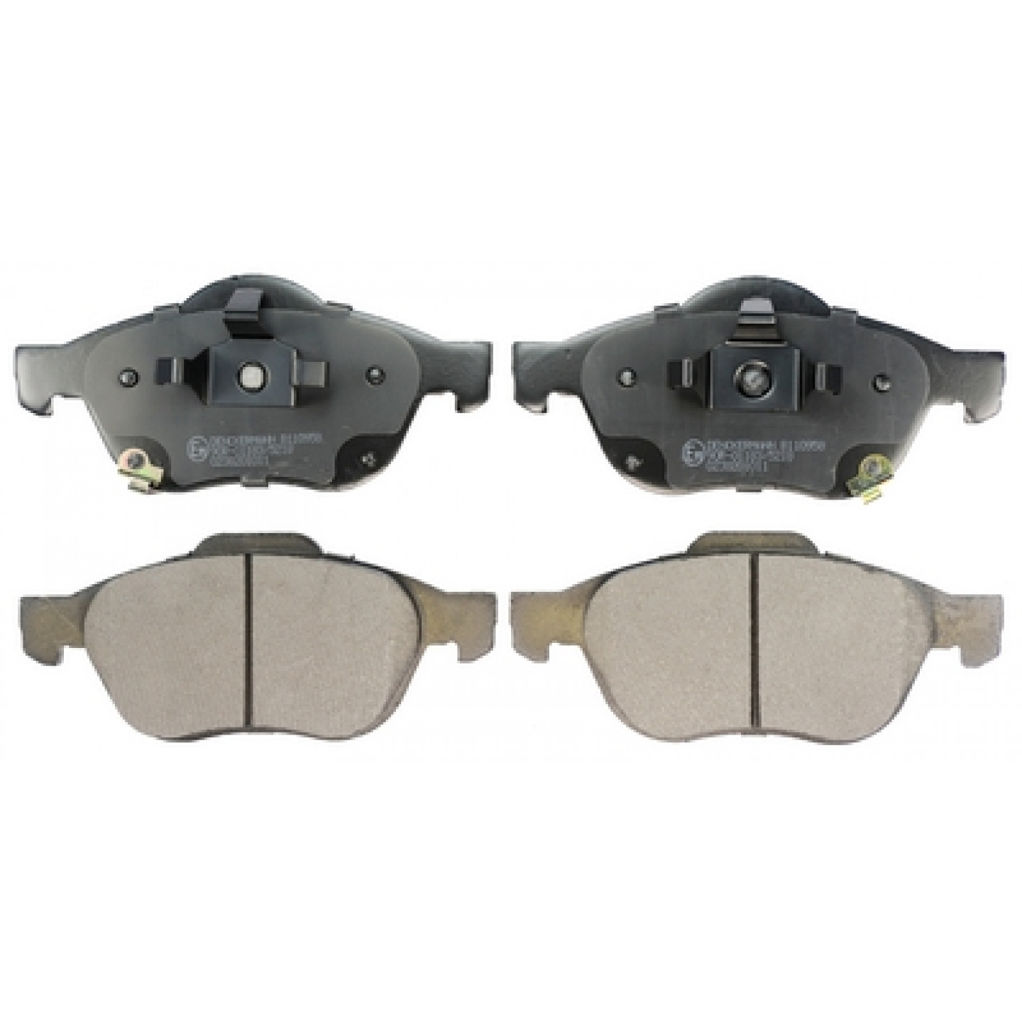 Kit pastiglie freno, Freno a disco DENCKERMANN B110958
