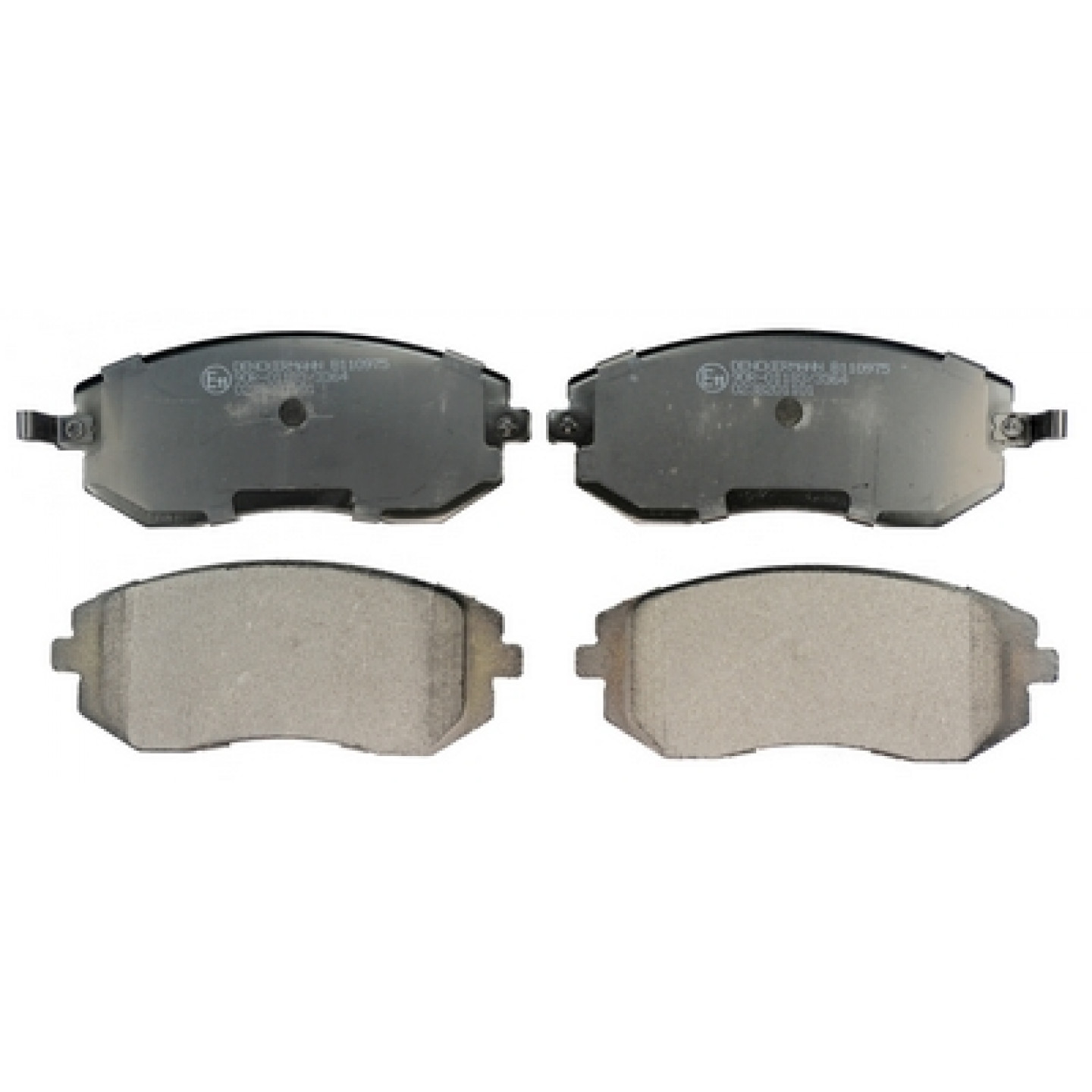 Kit pastiglie freno, Freno a disco DENCKERMANN B110975
