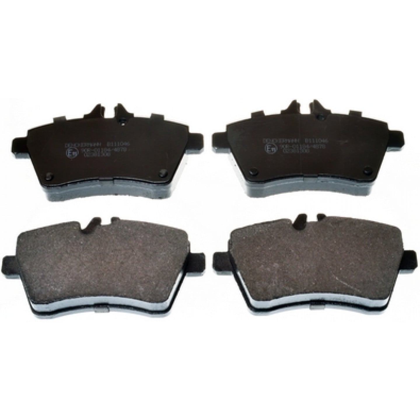 Kit de plaquettes de frein, frein à disque DENCKERMANN B111046