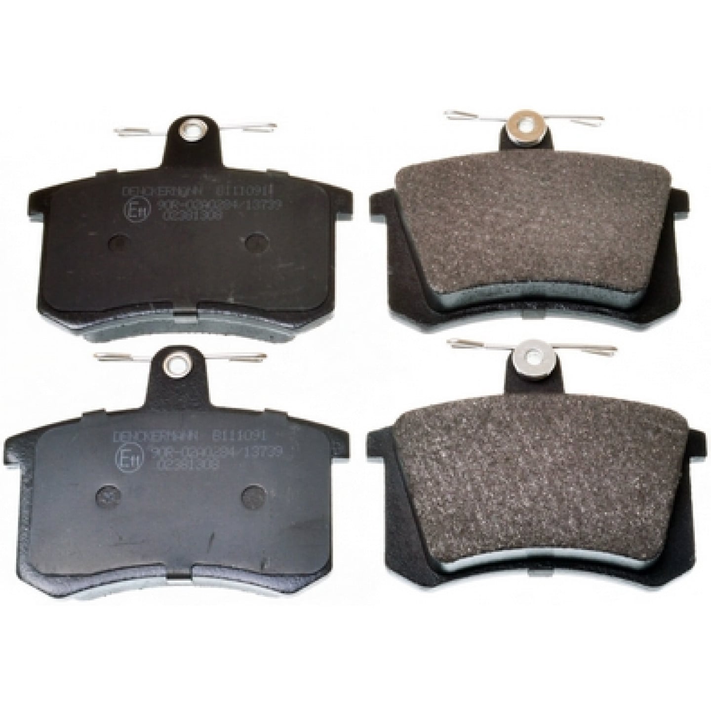 Kit de plaquettes de frein, frein à disque DENCKERMANN B111091