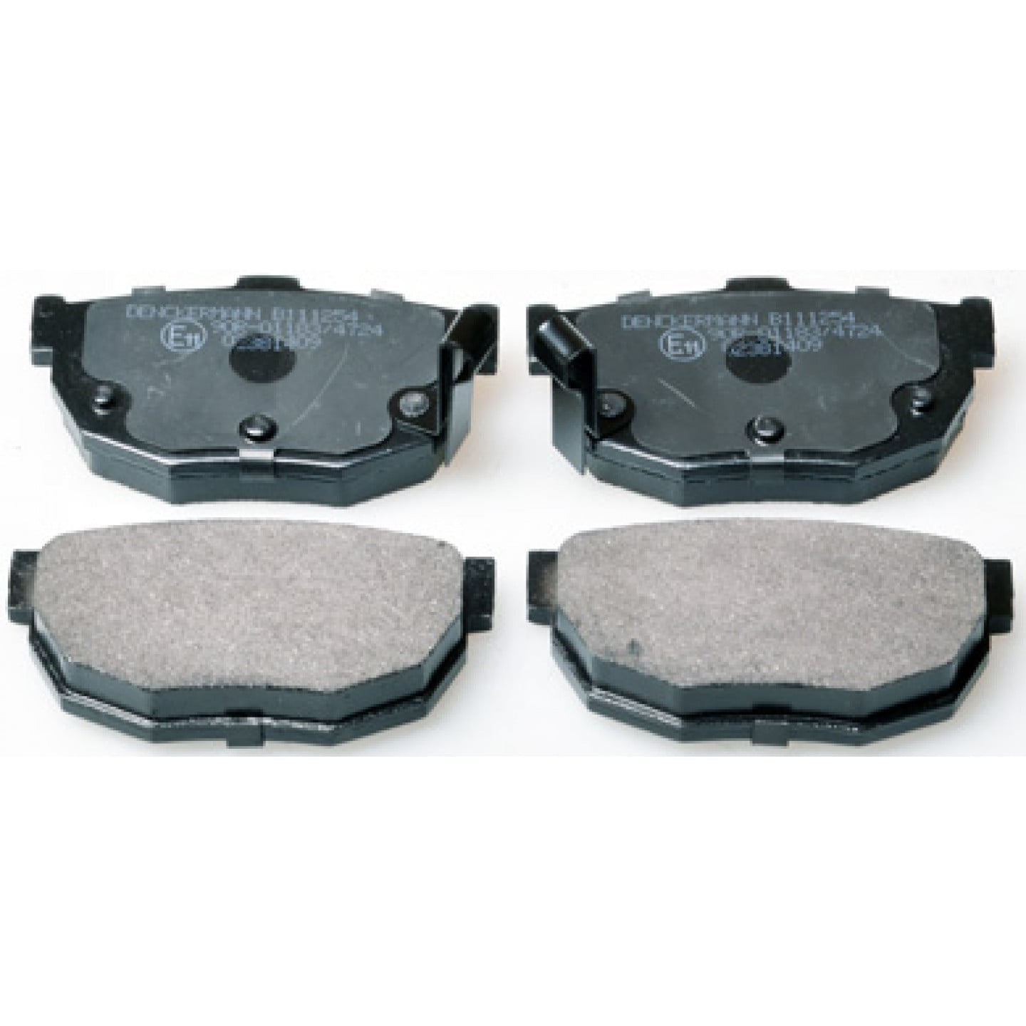 Kit de plaquettes de frein, frein à disque DENCKERMANN B111254