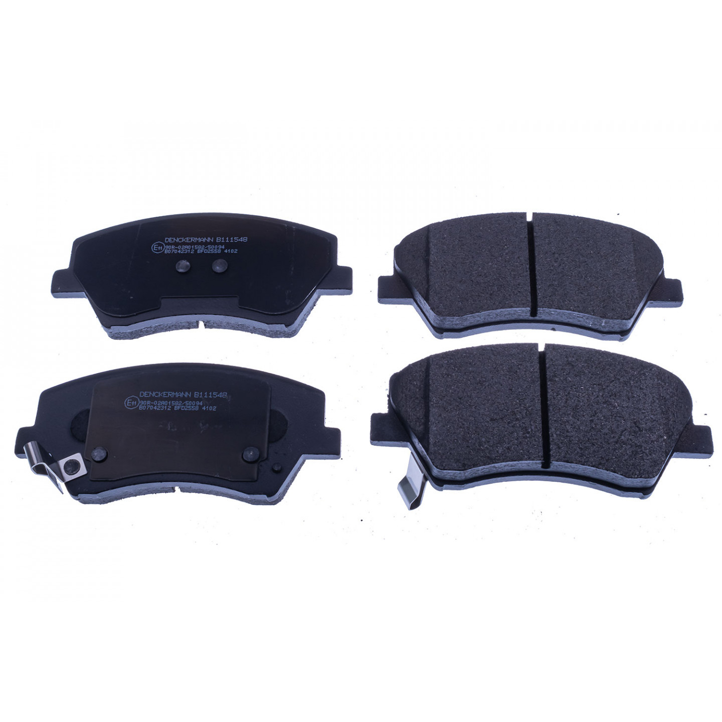 Kit pastiglie freno, Freno a disco DENCKERMANN B111548