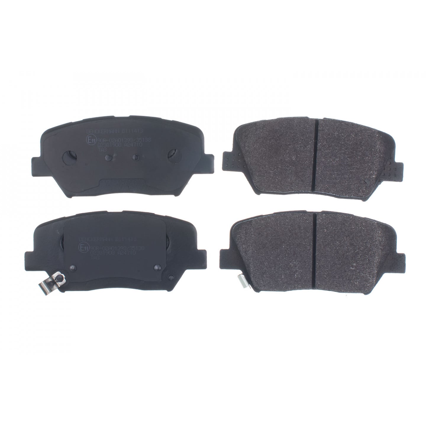 Kit de plaquettes de frein, frein à disque DENCKERMANN B111413