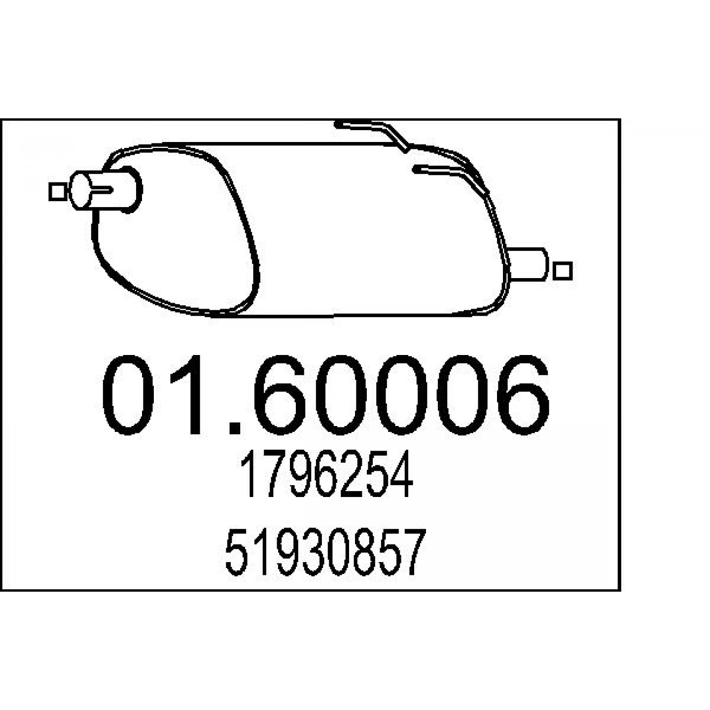 Einddemper MTS 01.60006