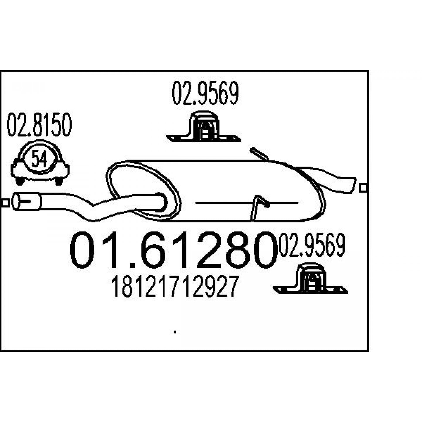 Einddemper MTS 01.61280