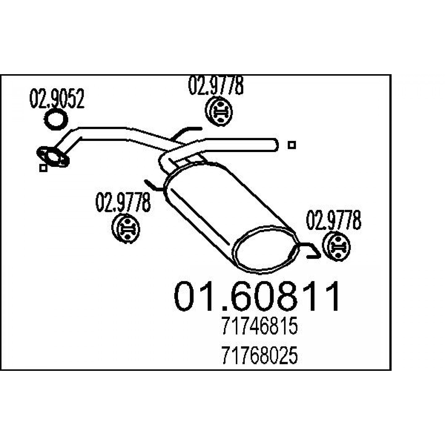 Einddemper MTS 01.60811