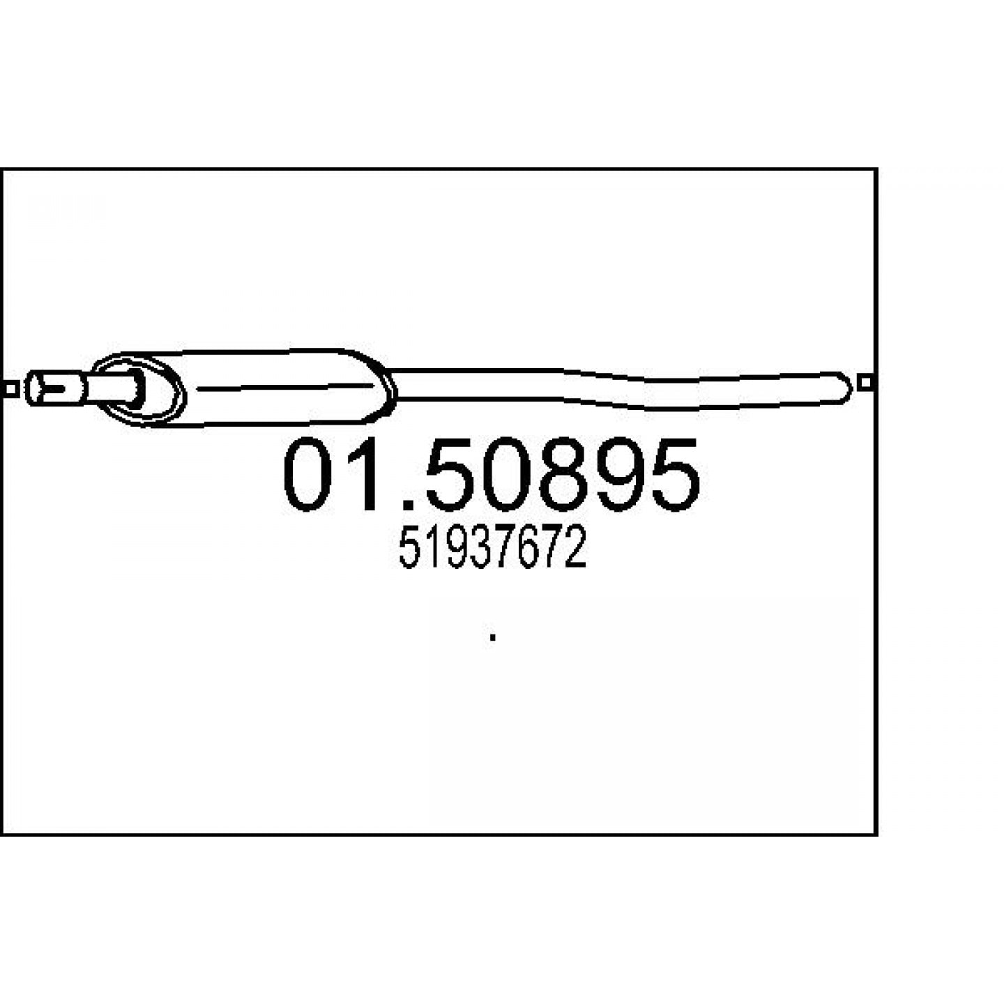 Middendemper MTS 01.50895