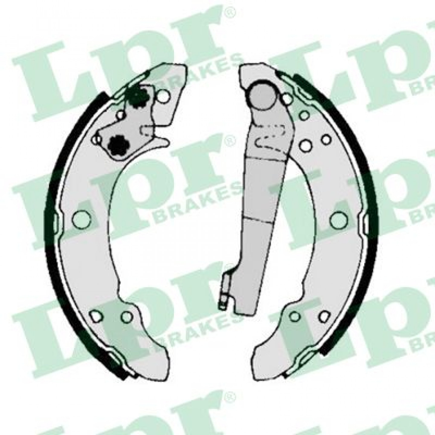 Bremsbackensatz LPR 00140
