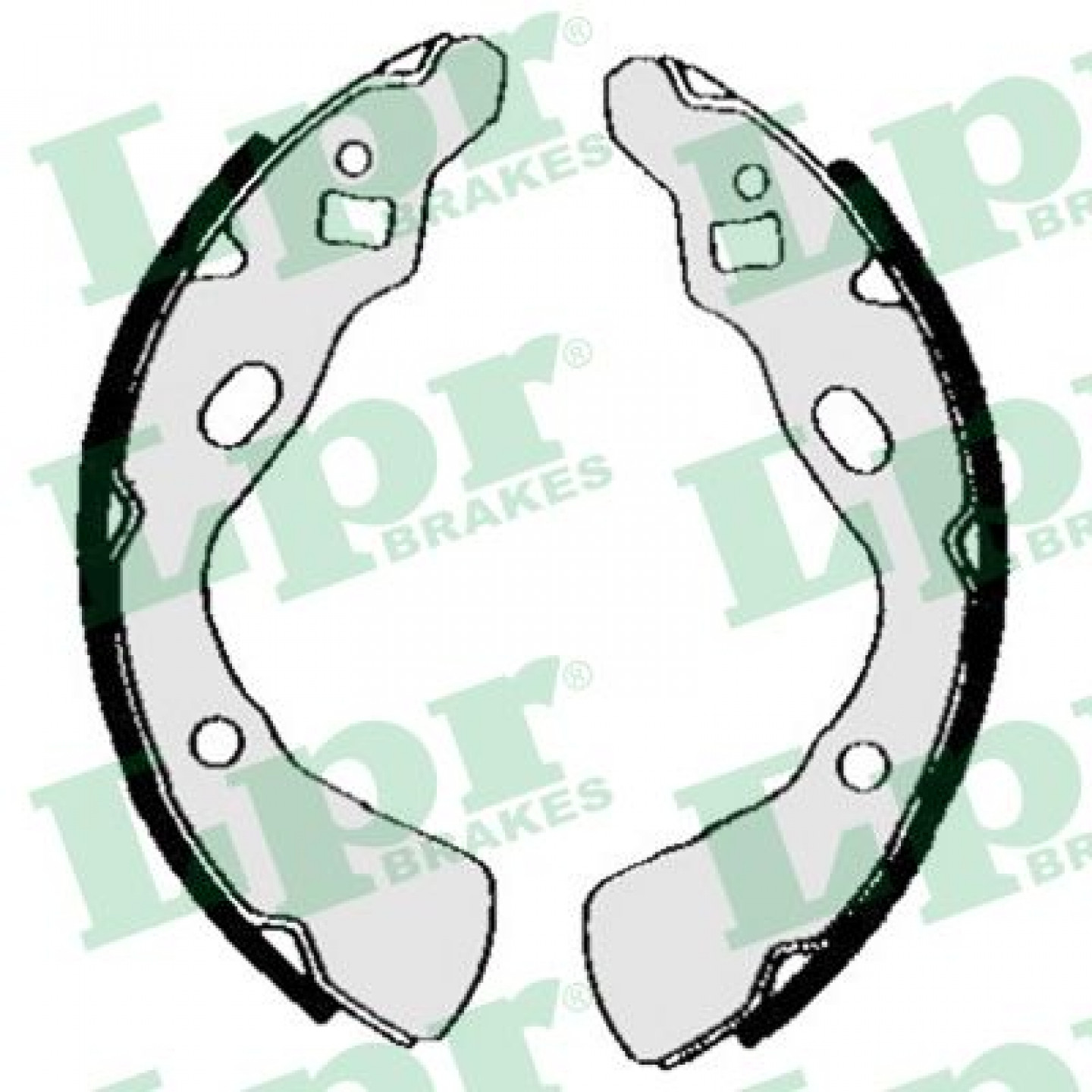 Bremsbackensatz LPR 05680