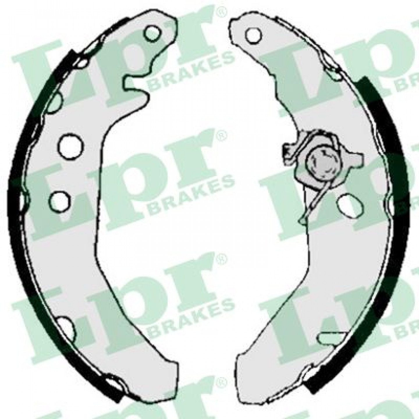 Bremsbackensatz LPR 05740