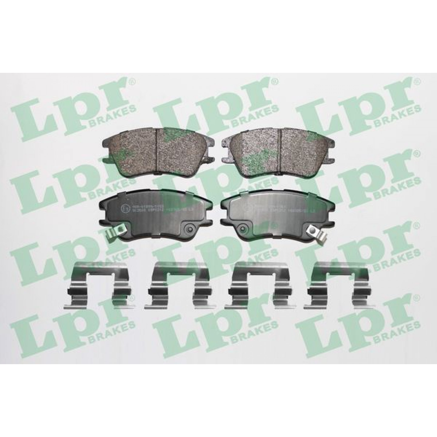 Kit pastiglie freno, Freno a disco LPR 05P1212