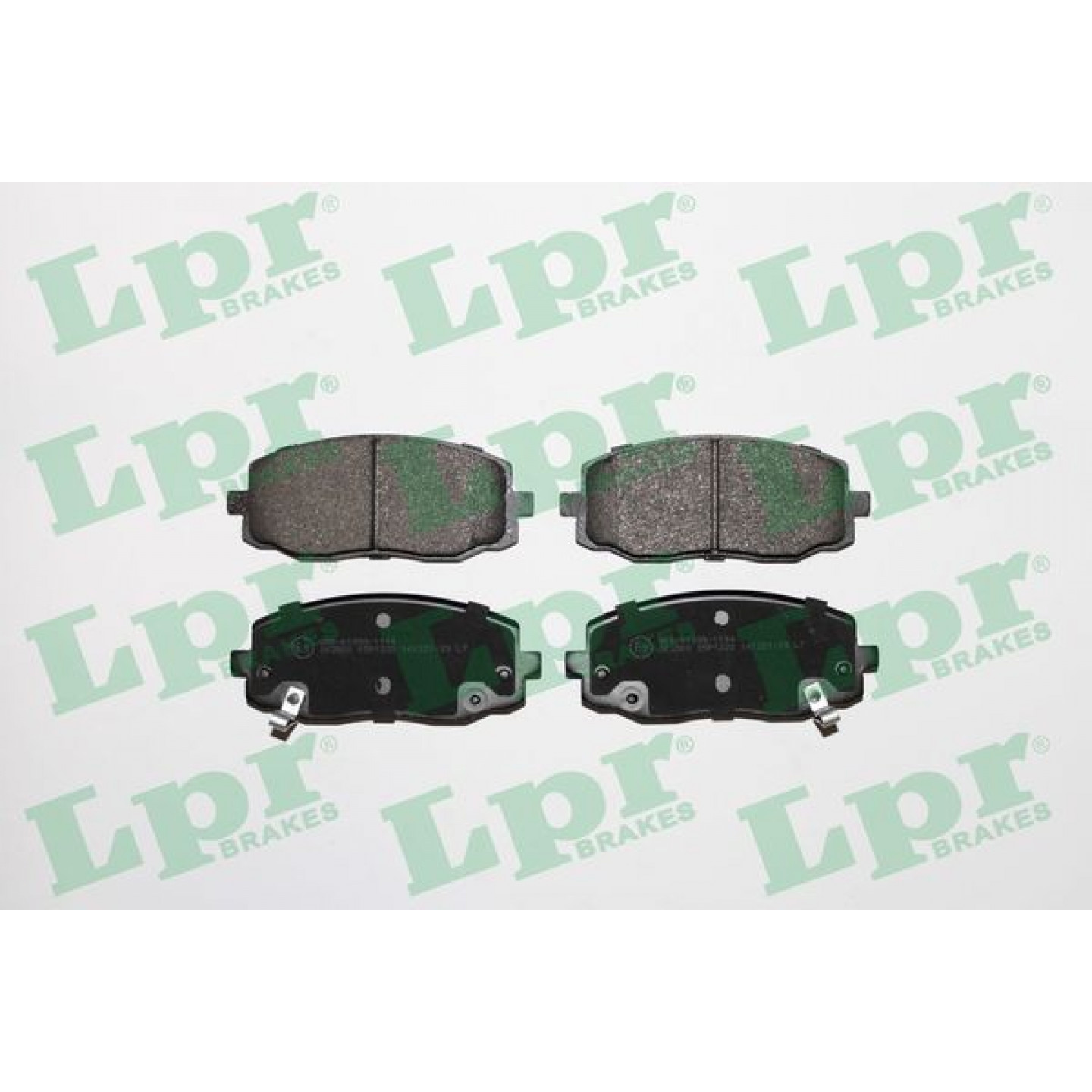 Kit pastiglie freno, Freno a disco LPR 05P1220