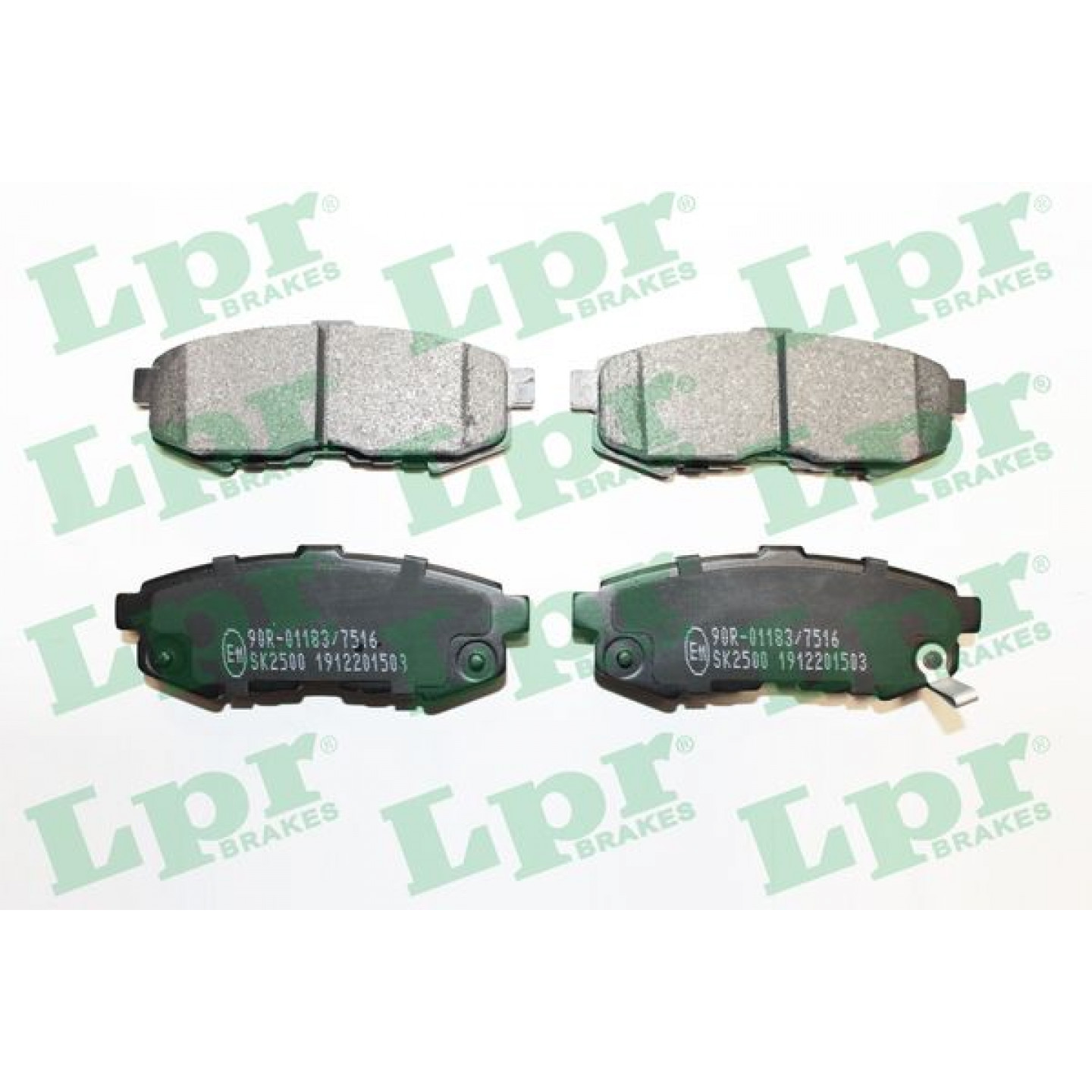 Kit de plaquettes de frein, frein à disque LPR 05P1503
