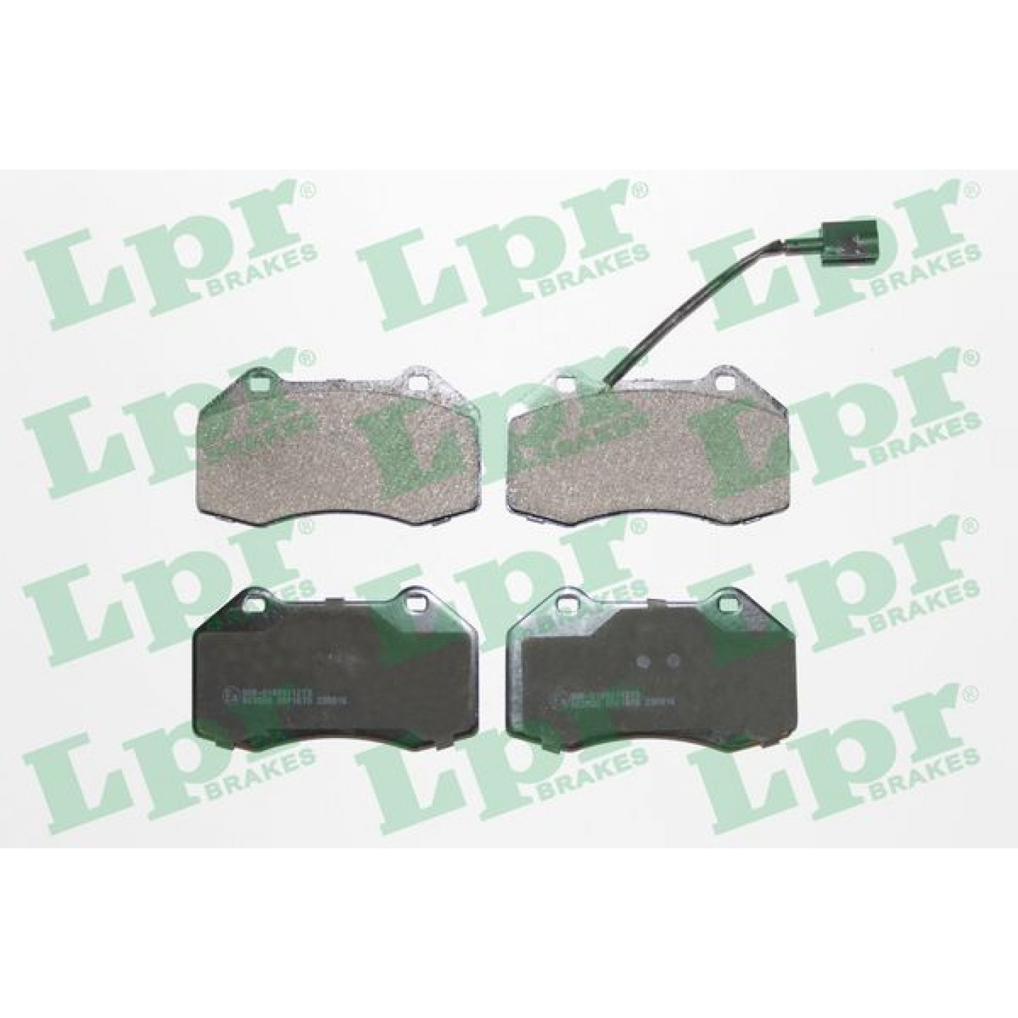 Kit de plaquettes de frein, frein à disque LPR 05P1670