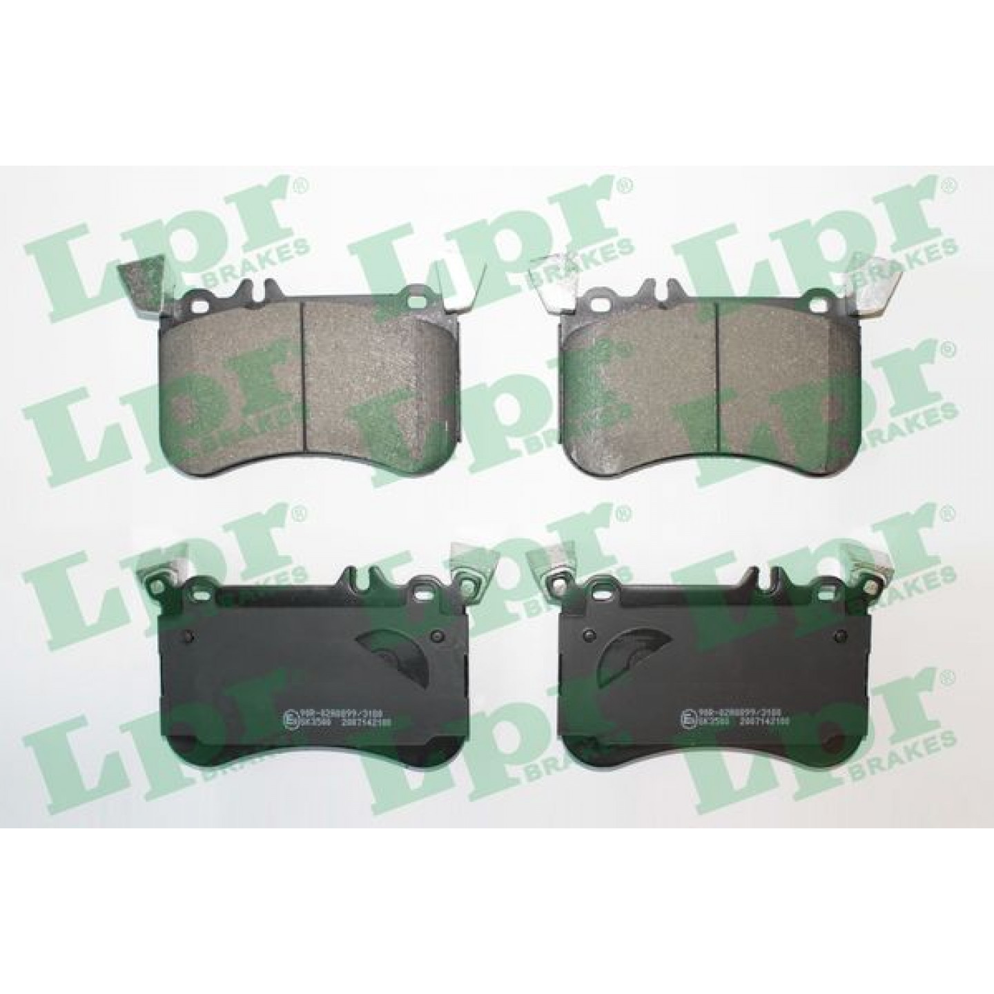Kit de plaquettes de frein, frein à disque LPR 05P2100