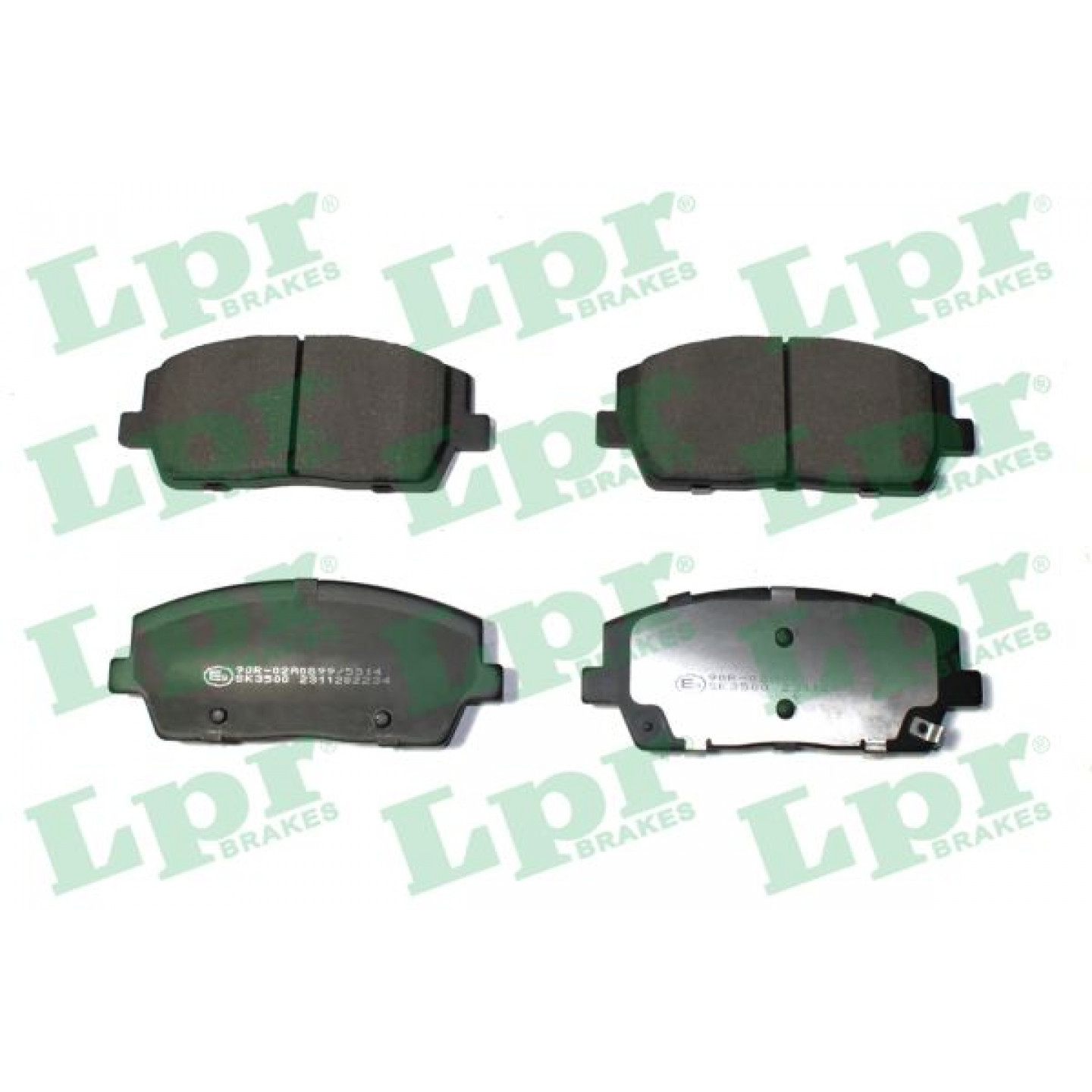 Kit pastiglie freno, Freno a disco LPR 05P2234