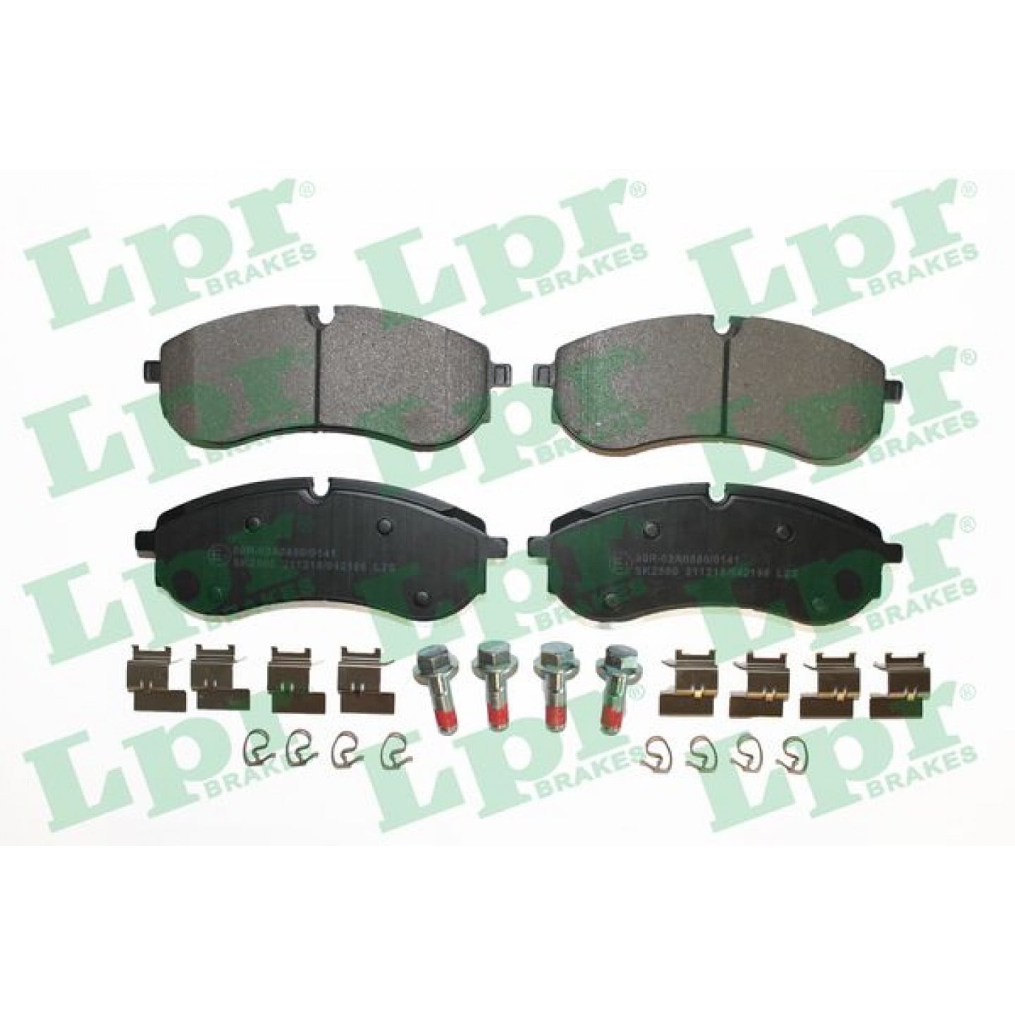 Kit pastiglie freno, Freno a disco LPR 05P2196