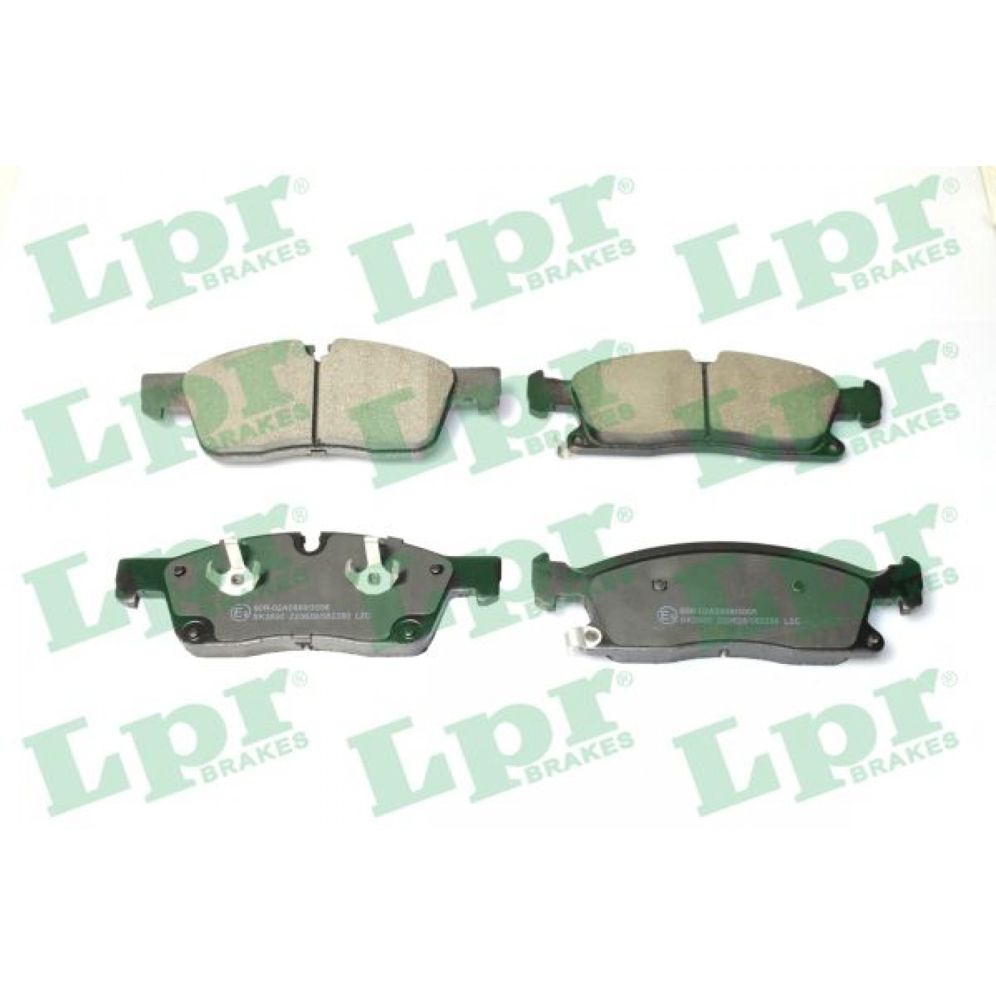Kit pastiglie freno, Freno a disco LPR 05P2280
